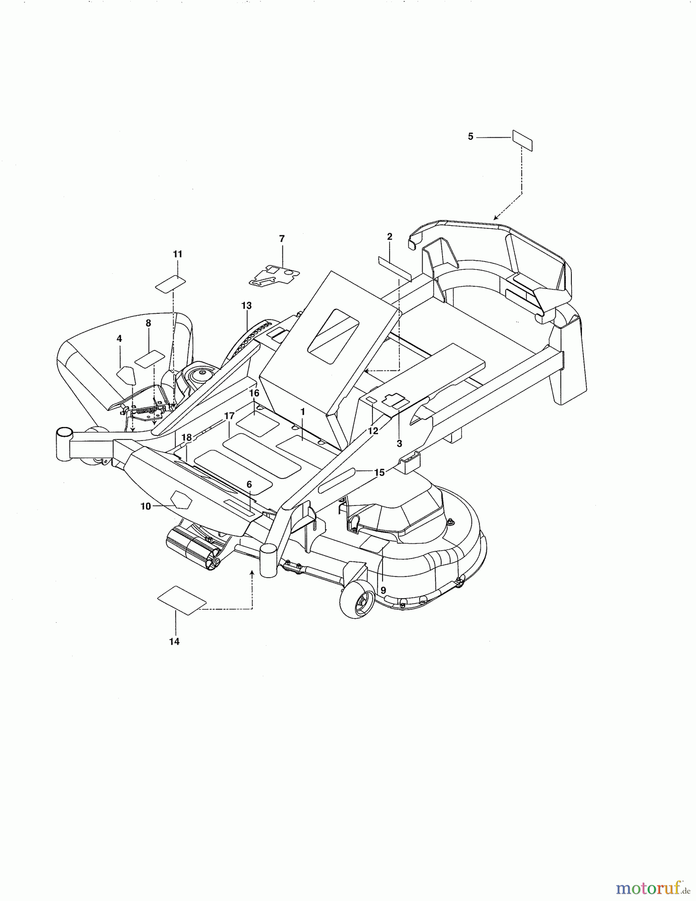 CRAFTSMAN Divers ZERO-TURN MOWER 917.204170 Seite 11