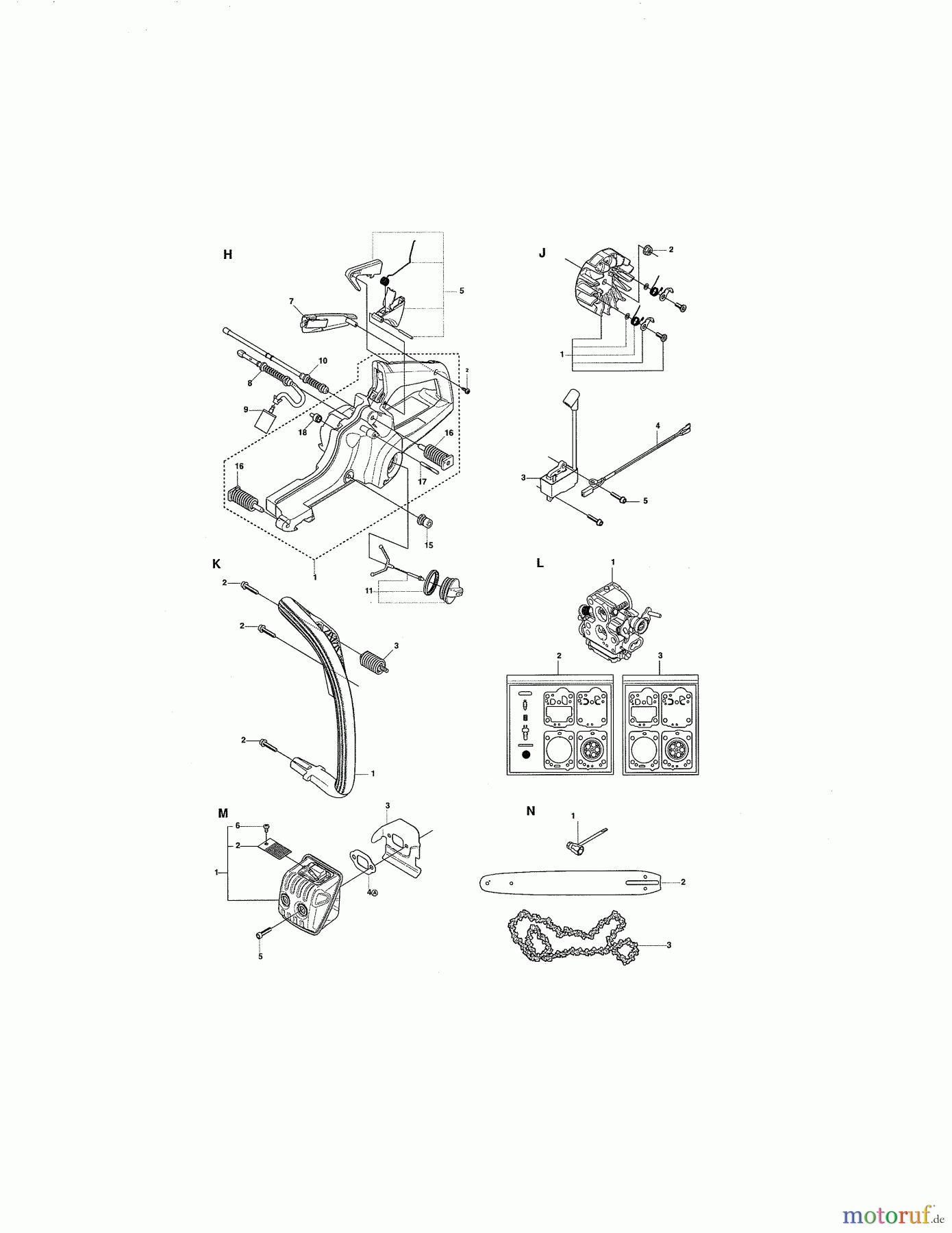 CRAFTSMAN Divers KETTENSÄGE 358.381800 Seite 3