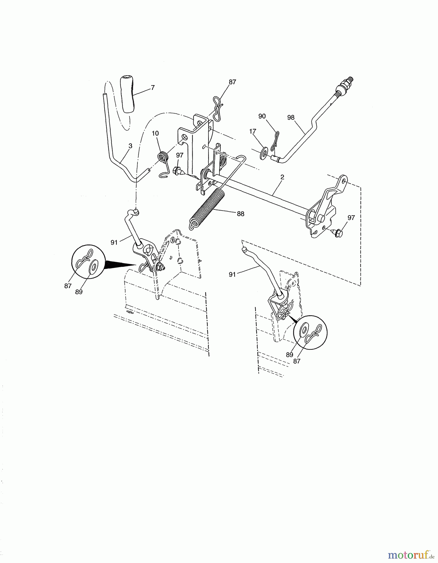  CRAFTSMAN Divers RASENTRAKTOR 917.250841 Seite 8