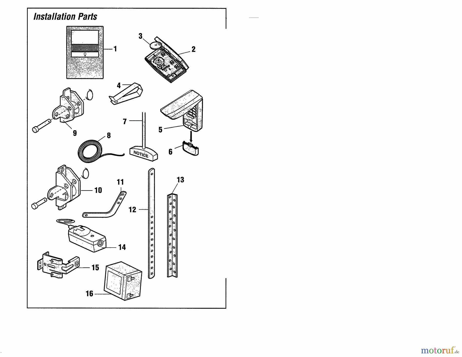 CRAFTSMAN Divers DE-GARAGE DOOR OPENER 139.55918 Seite 2