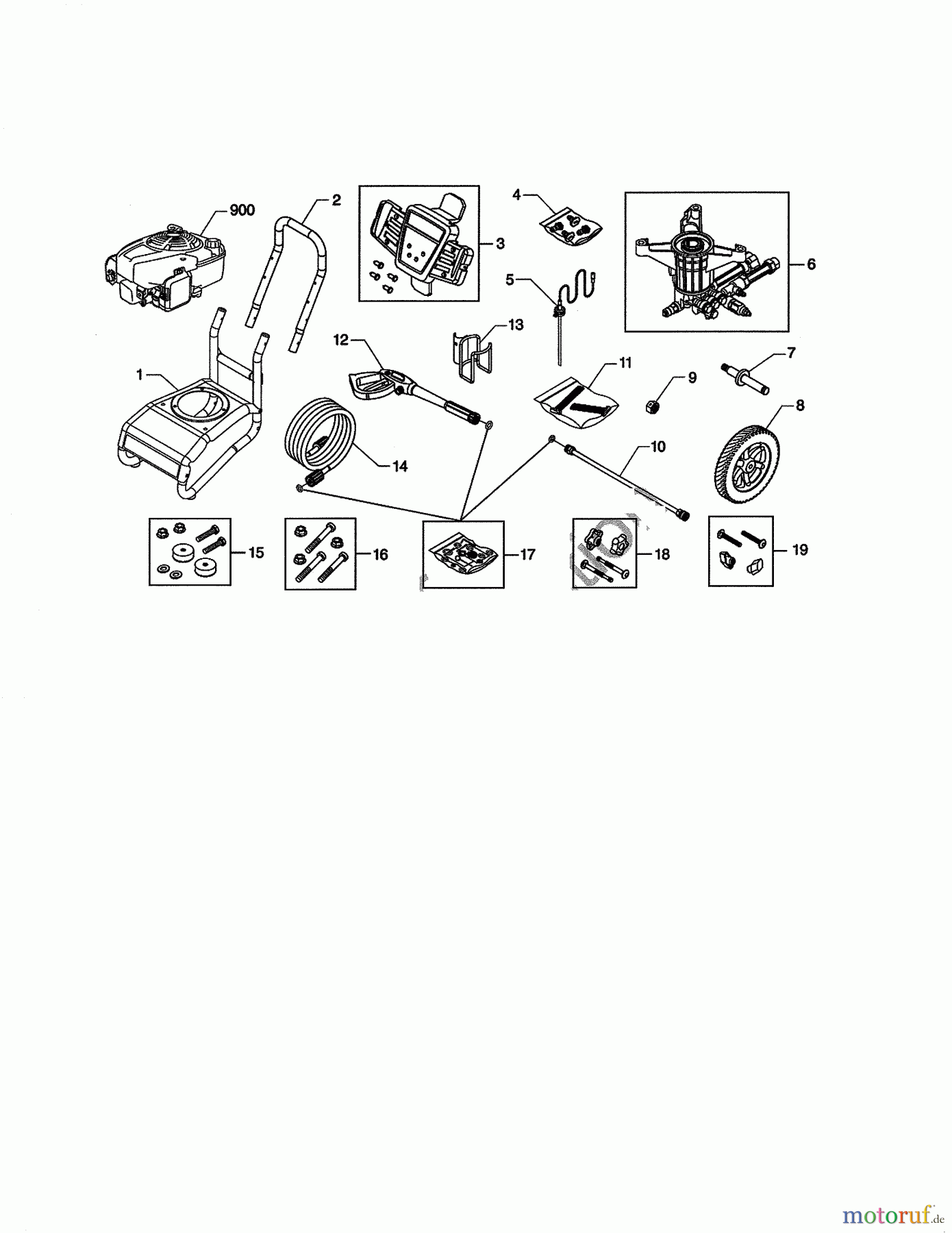 CRAFTSMAN Divers HOCHDRUCKREINIGER 580.752871 Seite 1