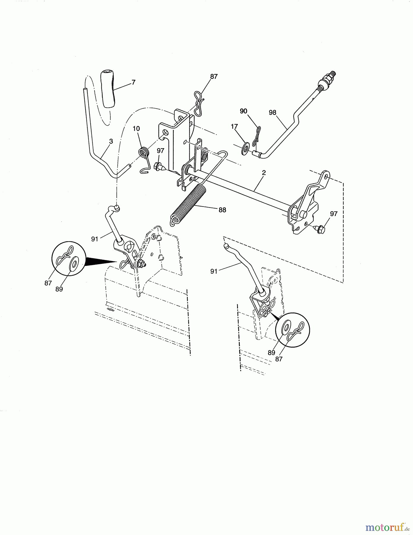  CRAFTSMAN Divers RASENTRAKTOR 917.255840 Seite 8