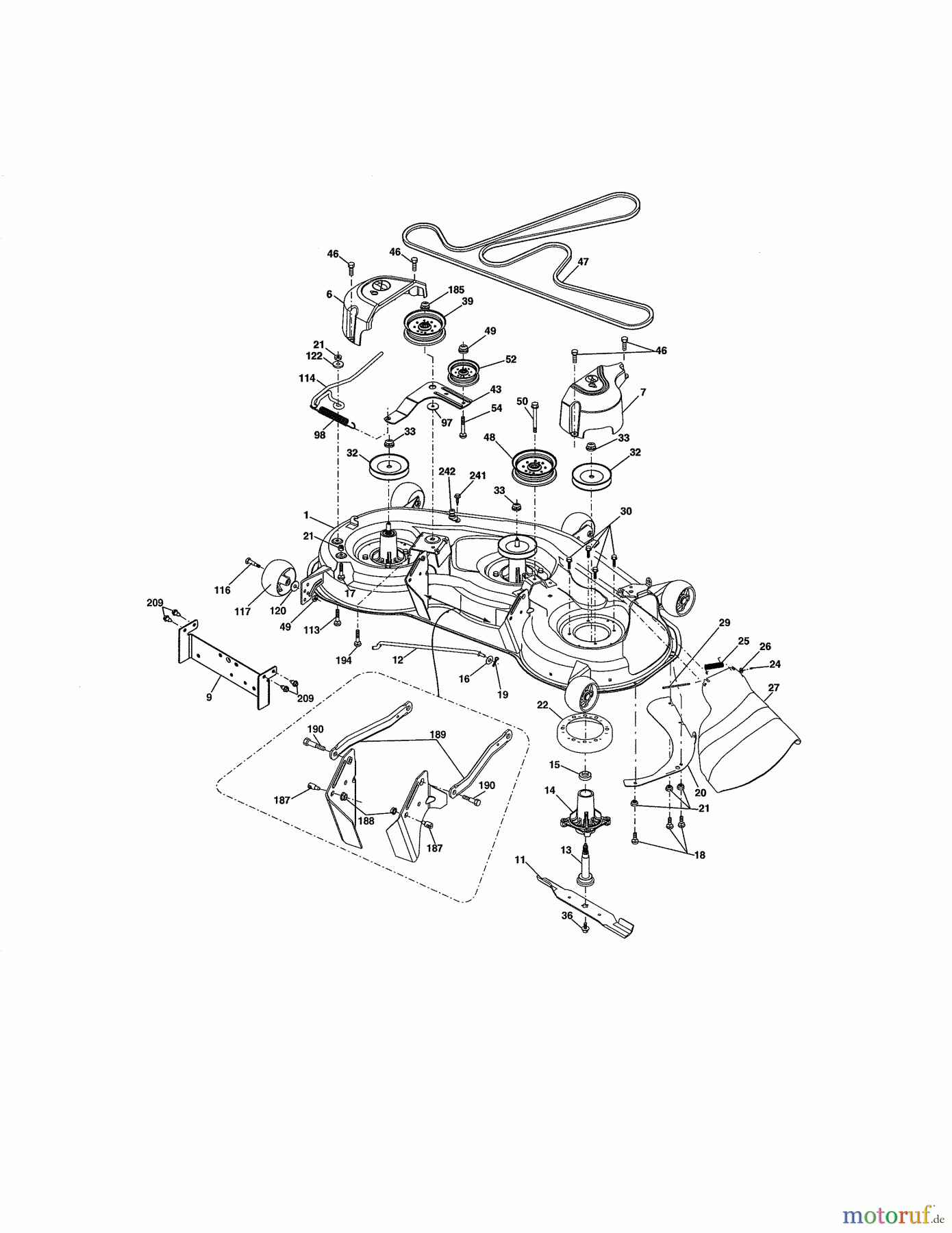 CRAFTSMAN Divers RASENTRAKTOR 917.203910 Seite 7
