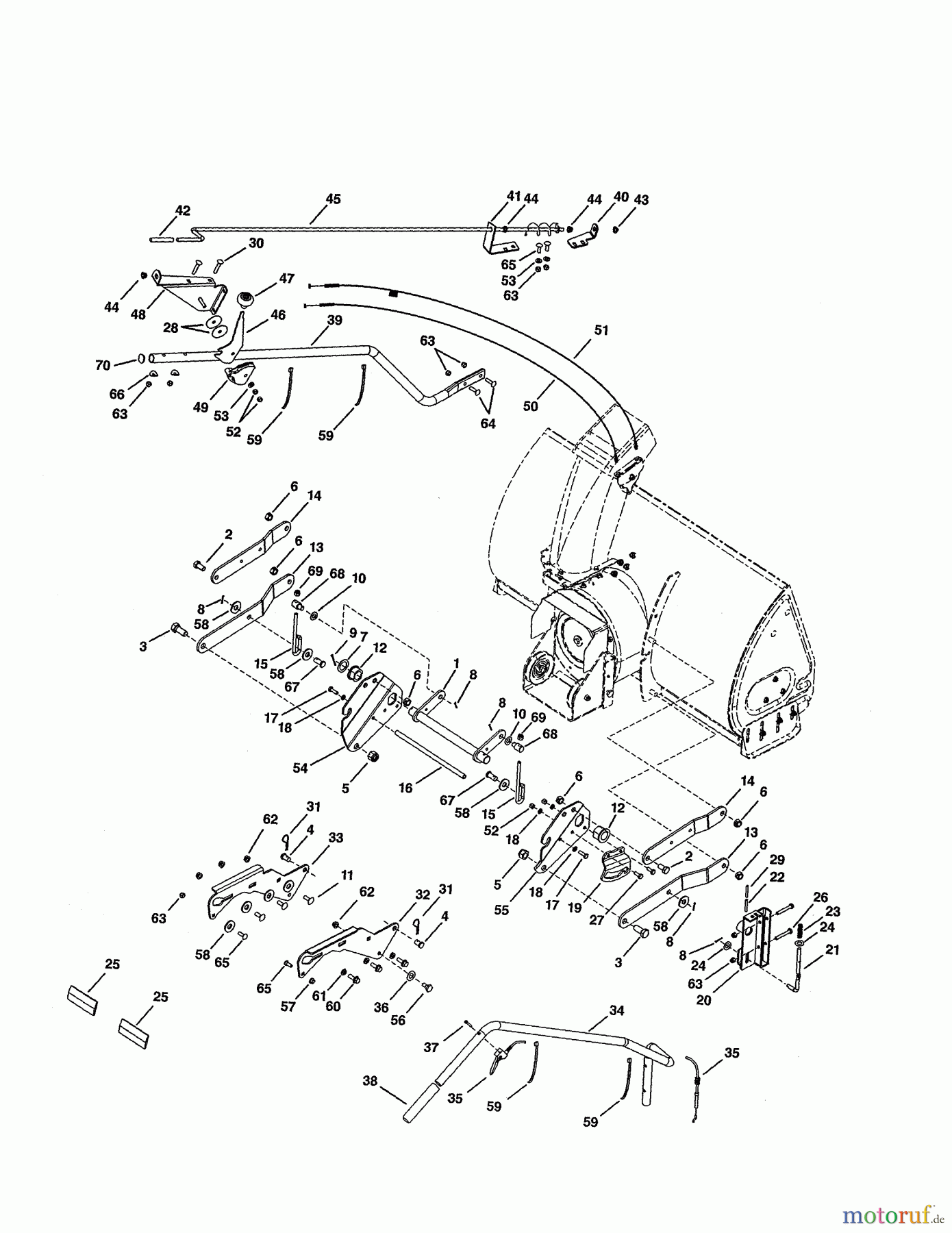 CRAFTSMAN Divers SNOW THROWER ATT 486.248374 Seite 2