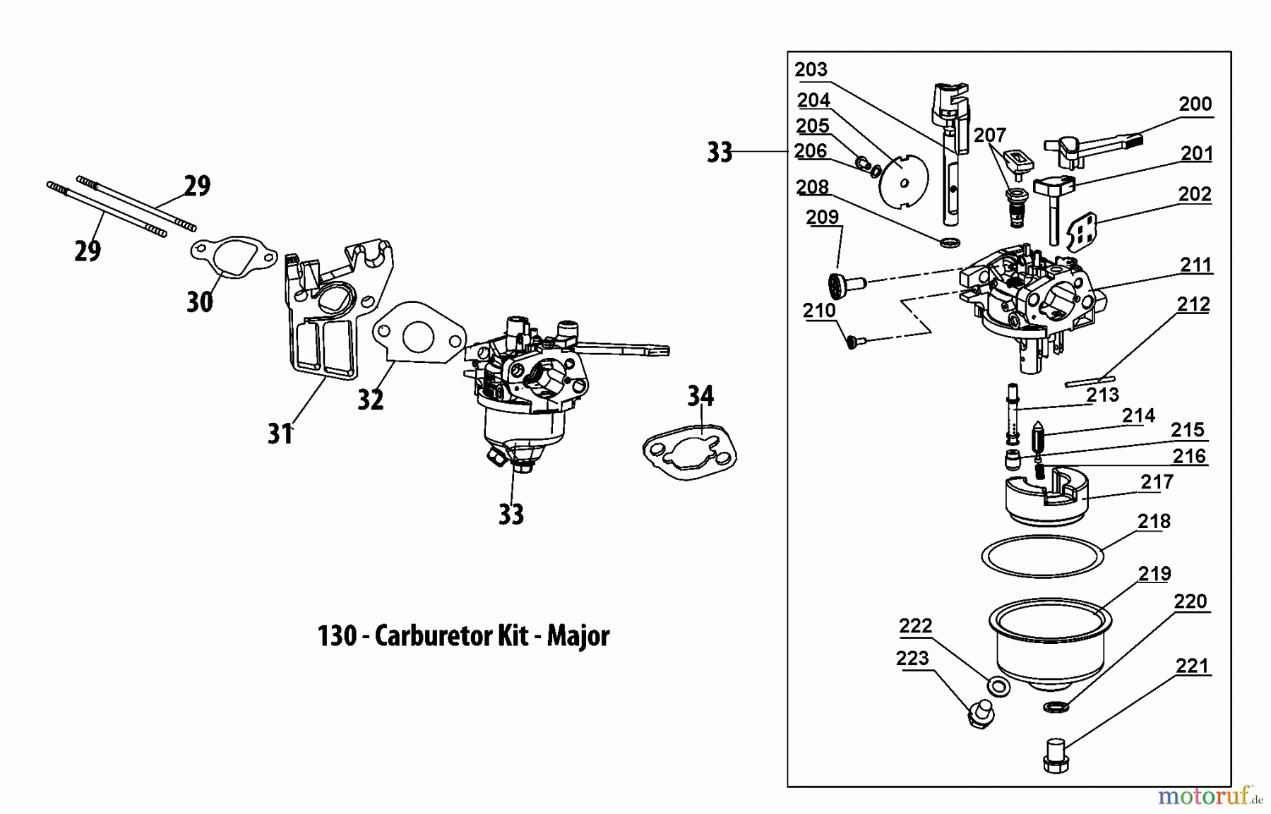 CRAFTSMAN Divers ENGINE 170-AUA Seite 2