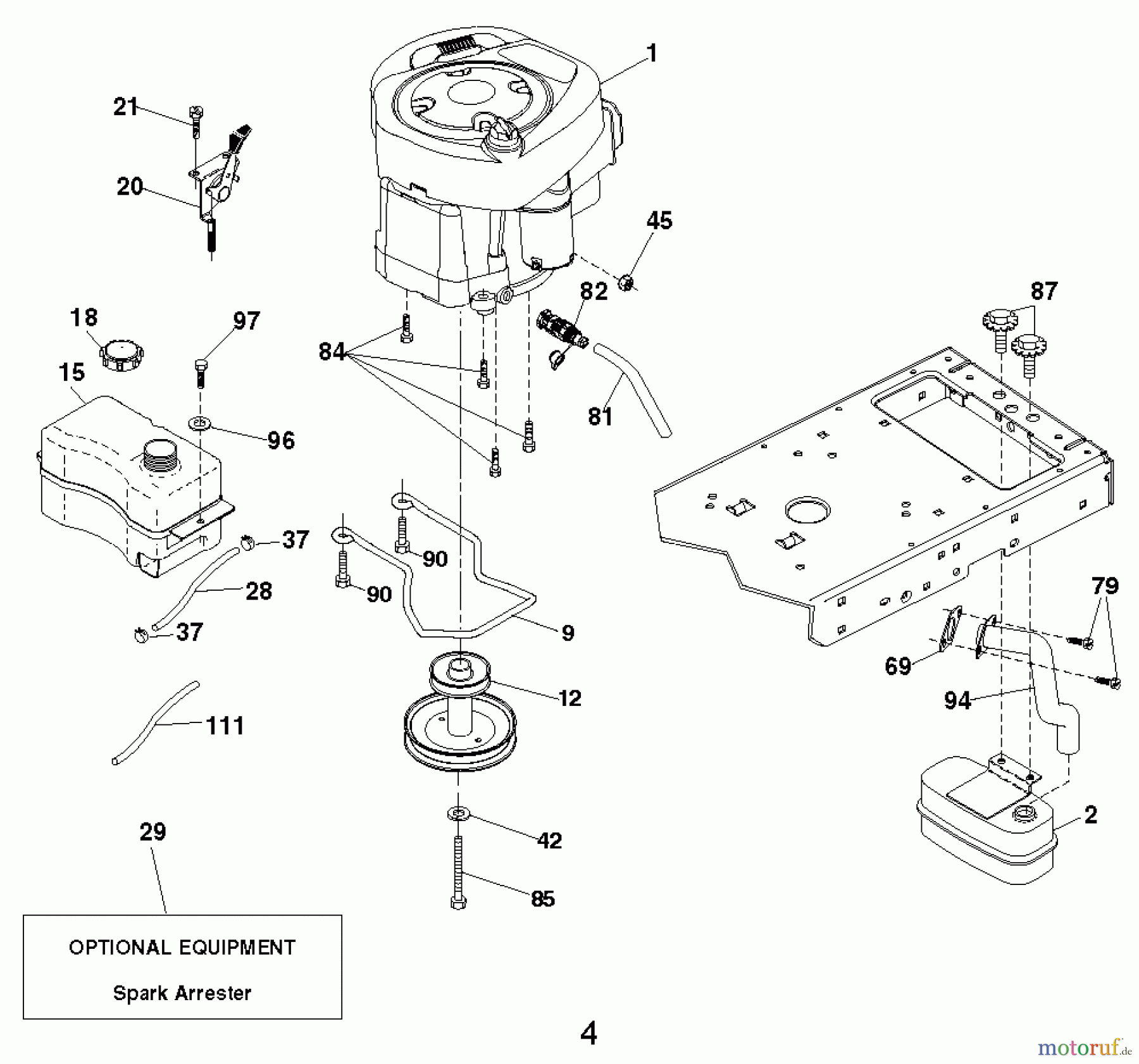  CRAFTSMAN Divers RASENTRAKTOR 917.203831 Seite 5