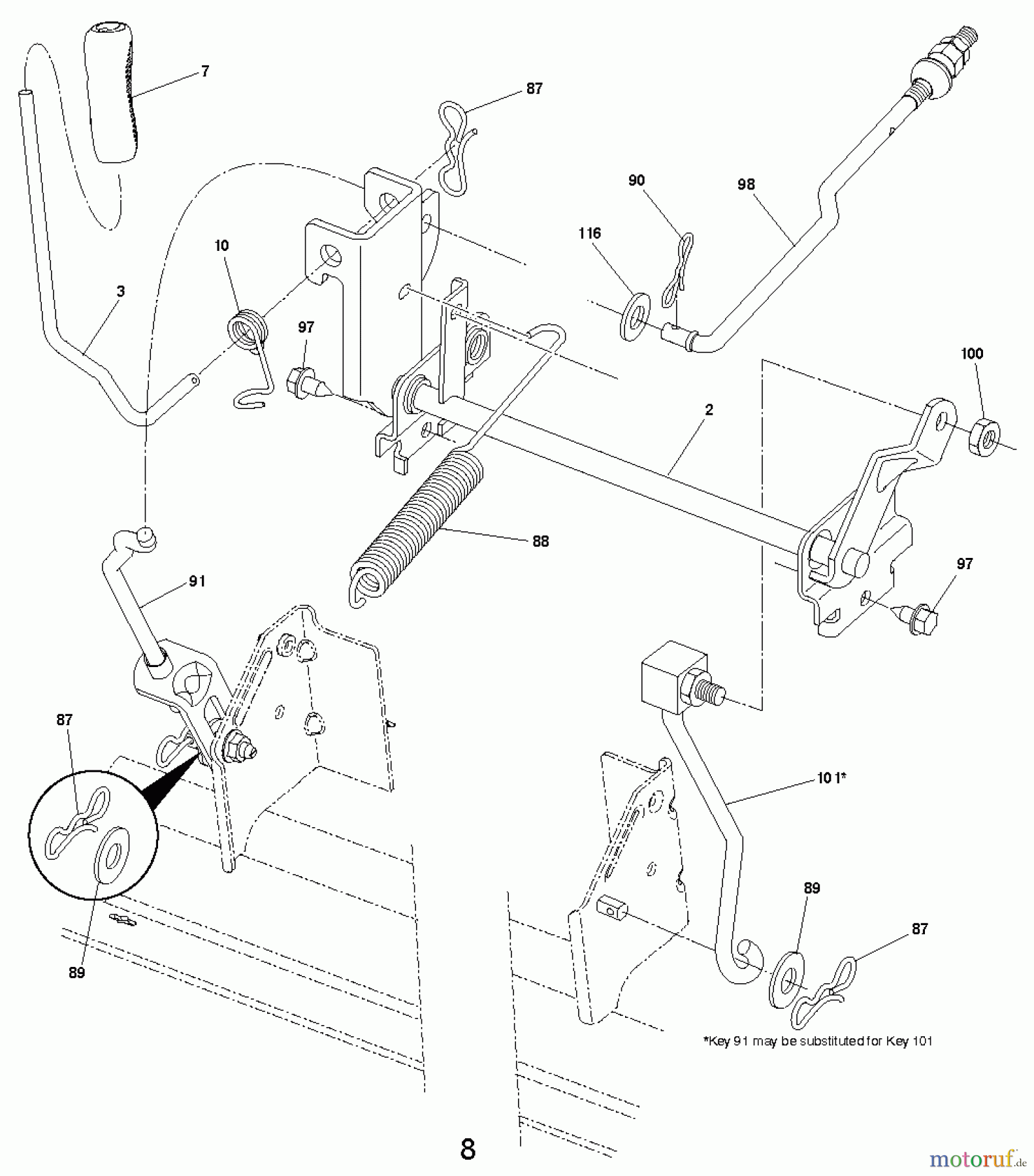  CRAFTSMAN Divers RASENTRAKTOR 917.203831 Seite 7
