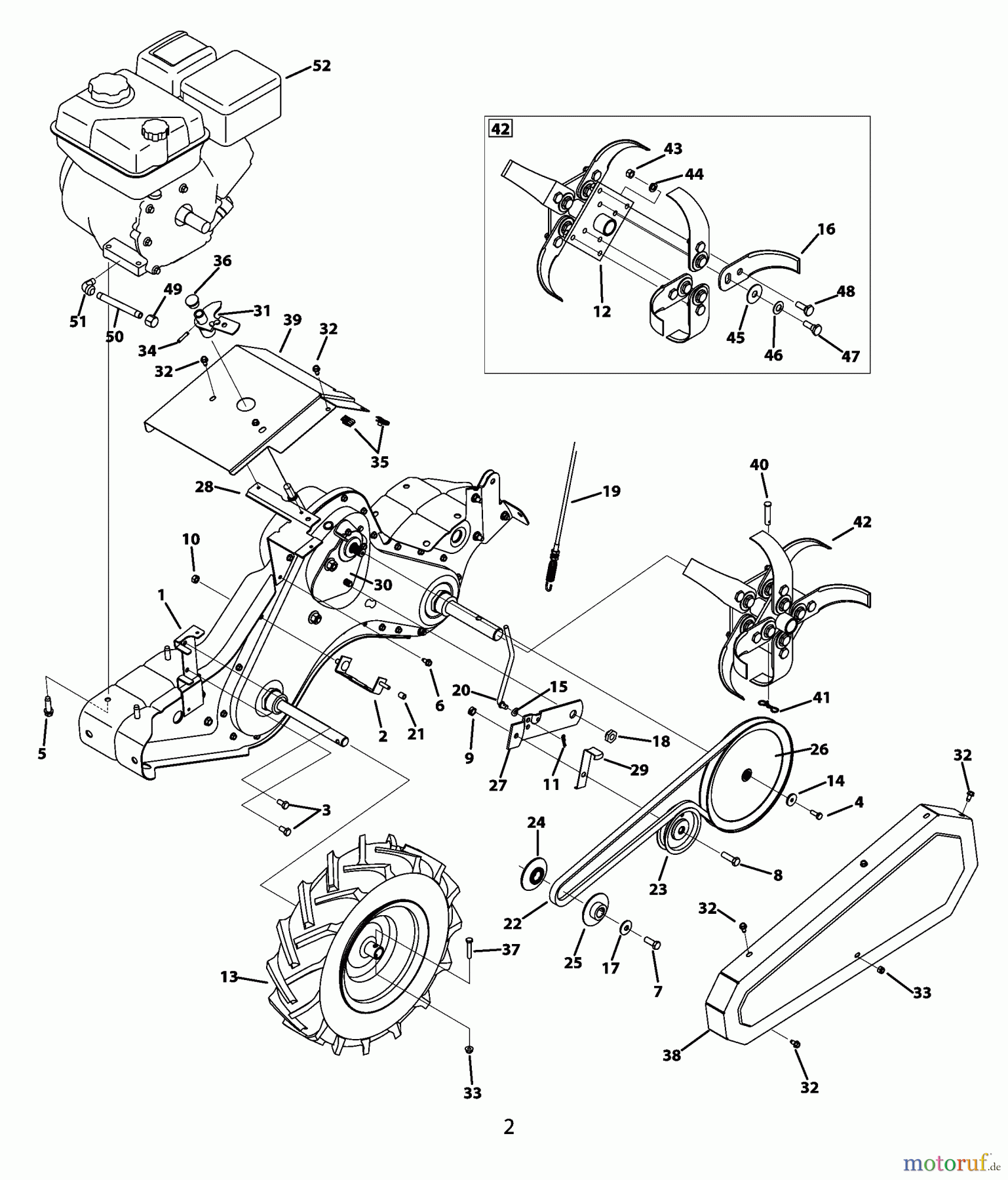 CRAFTSMAN Divers REAR TINE TILLER 247.23000 Seite 5