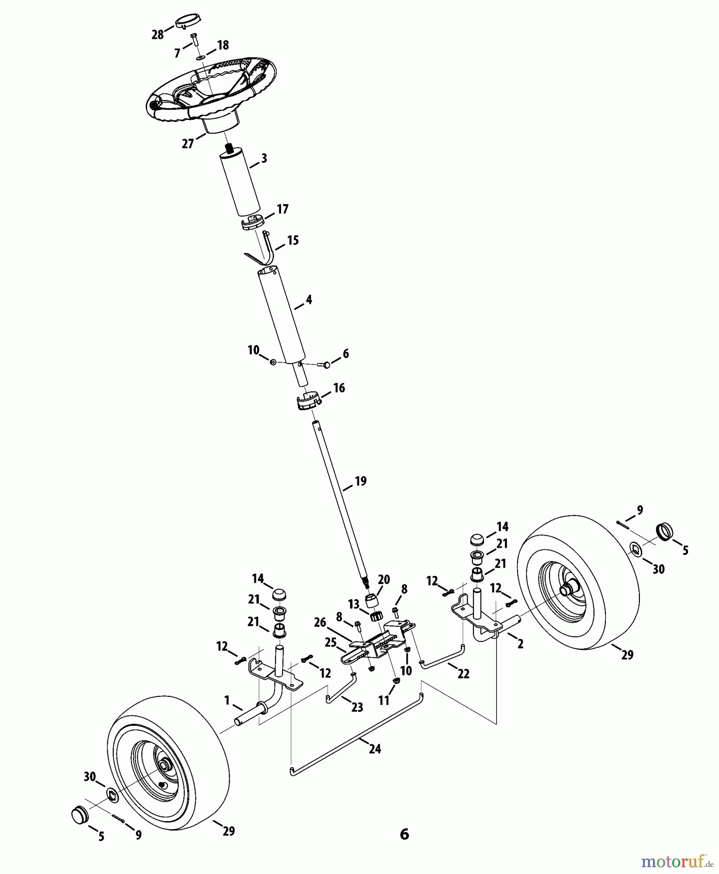  CRAFTSMAN Divers RIDING MOWER RR ENG 247.203695 Seite 6