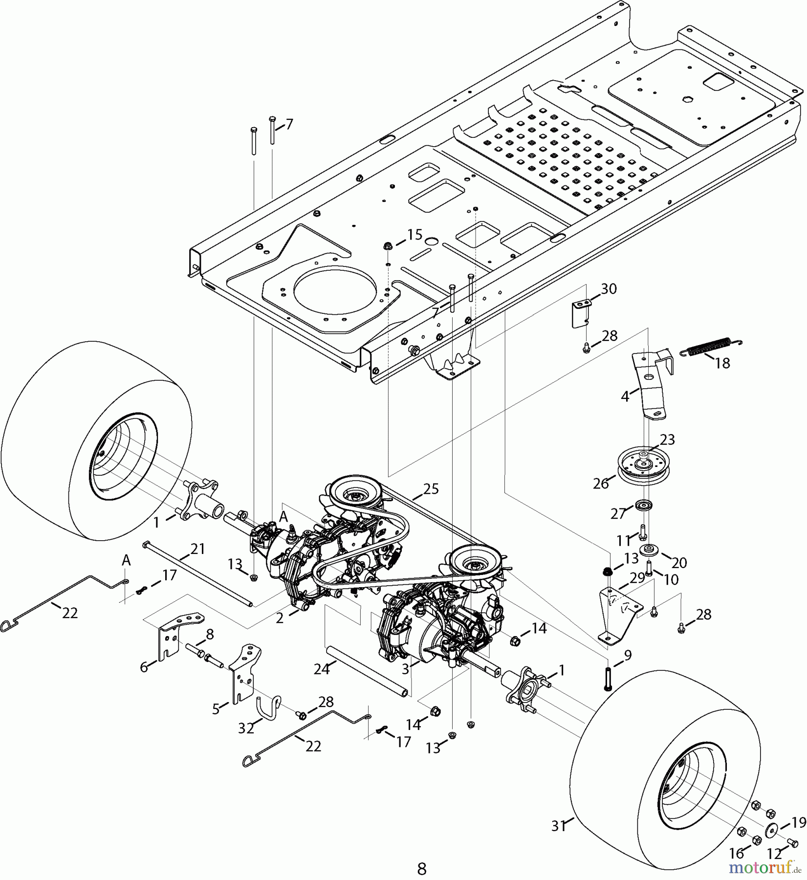 CRAFTSMAN Divers ZERO-TURN MOWER 247.204110 Seite 10