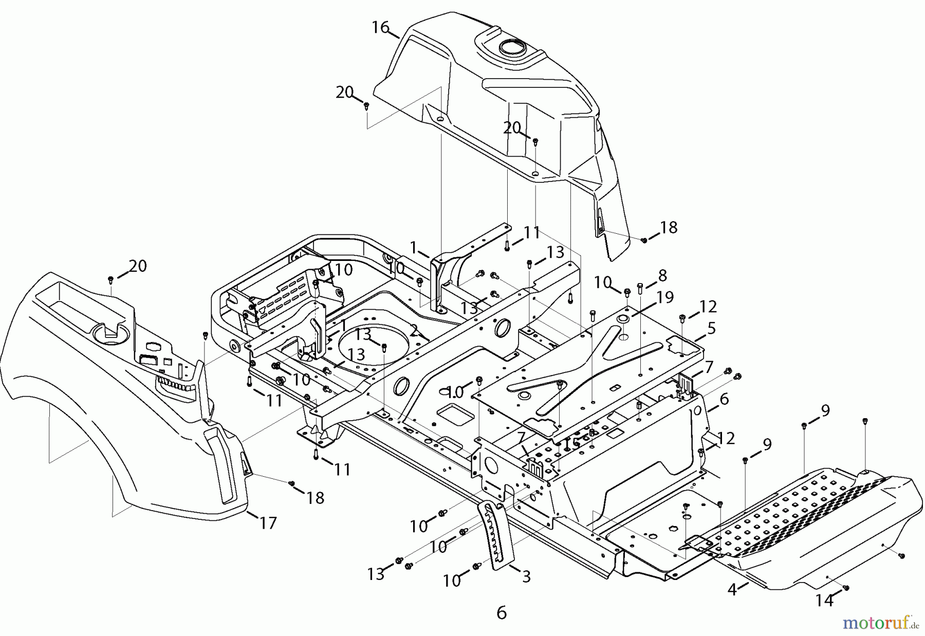 CRAFTSMAN Divers ZERO-TURN MOWER 247.204111 Seite 9