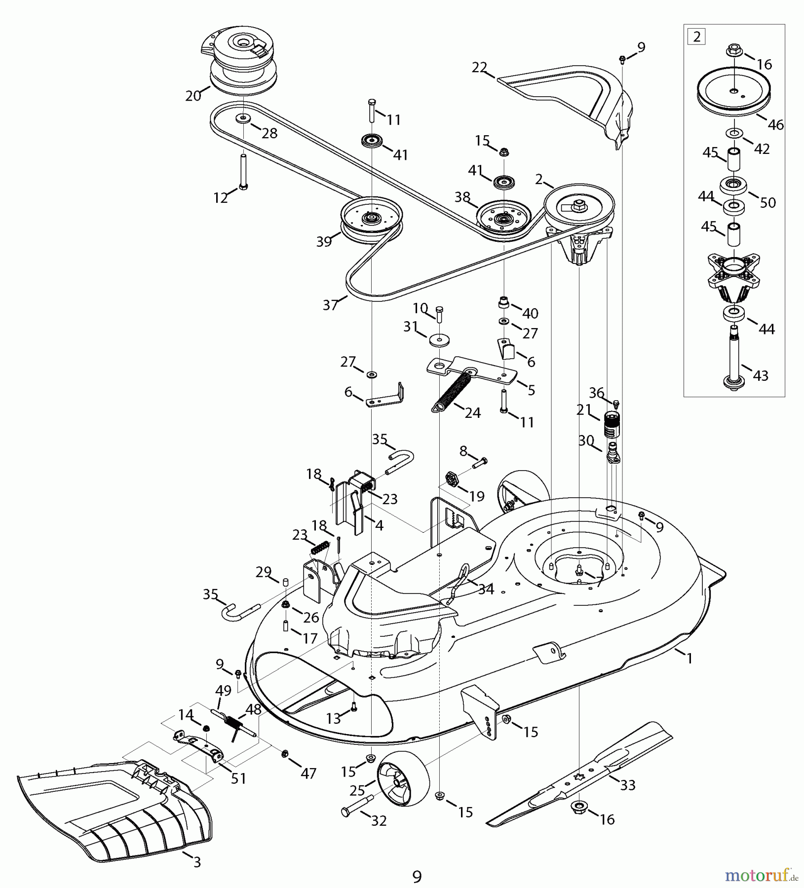 CRAFTSMAN Divers ZERO-TURN MOWER 247.204111 Seite 11