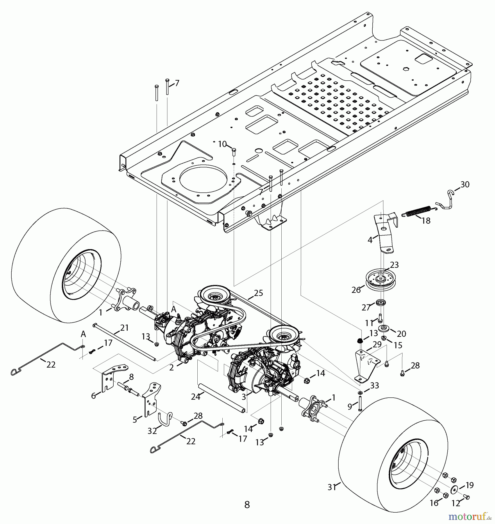 CRAFTSMAN Divers ZERO-TURN MOWER 247.204112 Seite 11