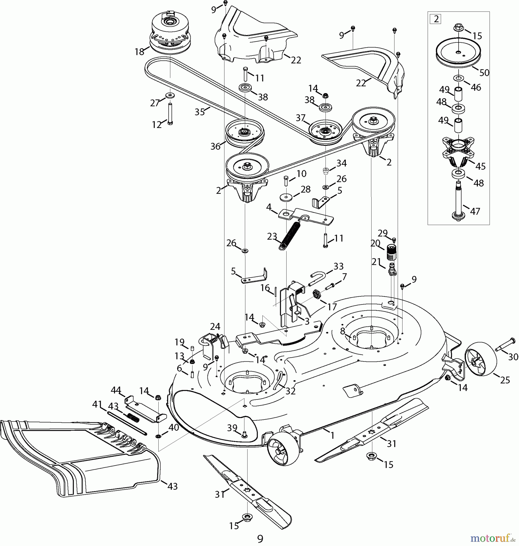 CRAFTSMAN Divers ZERO-TURN MOWER 247.204120 Seite 11