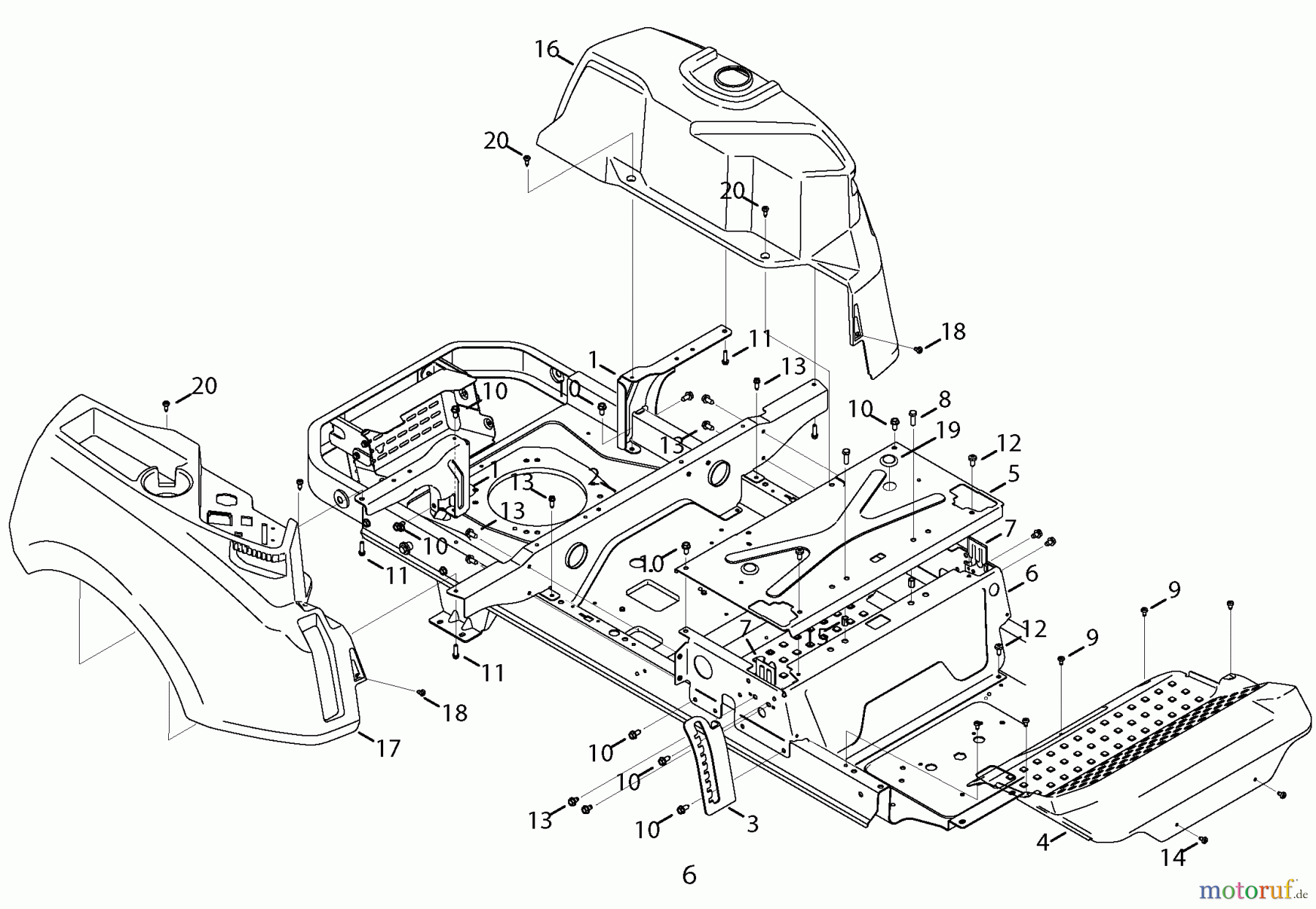 CRAFTSMAN Divers ZERO-TURN MOWER 247.204191 Seite 6