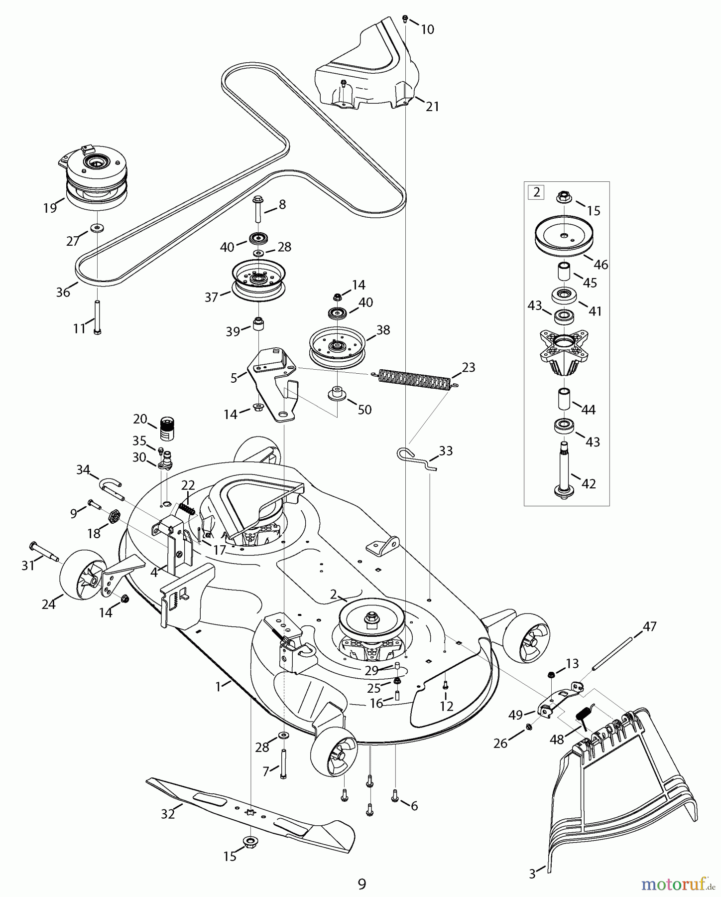 CRAFTSMAN Divers ZERO-TURN MOWER 247.204181 Seite 11