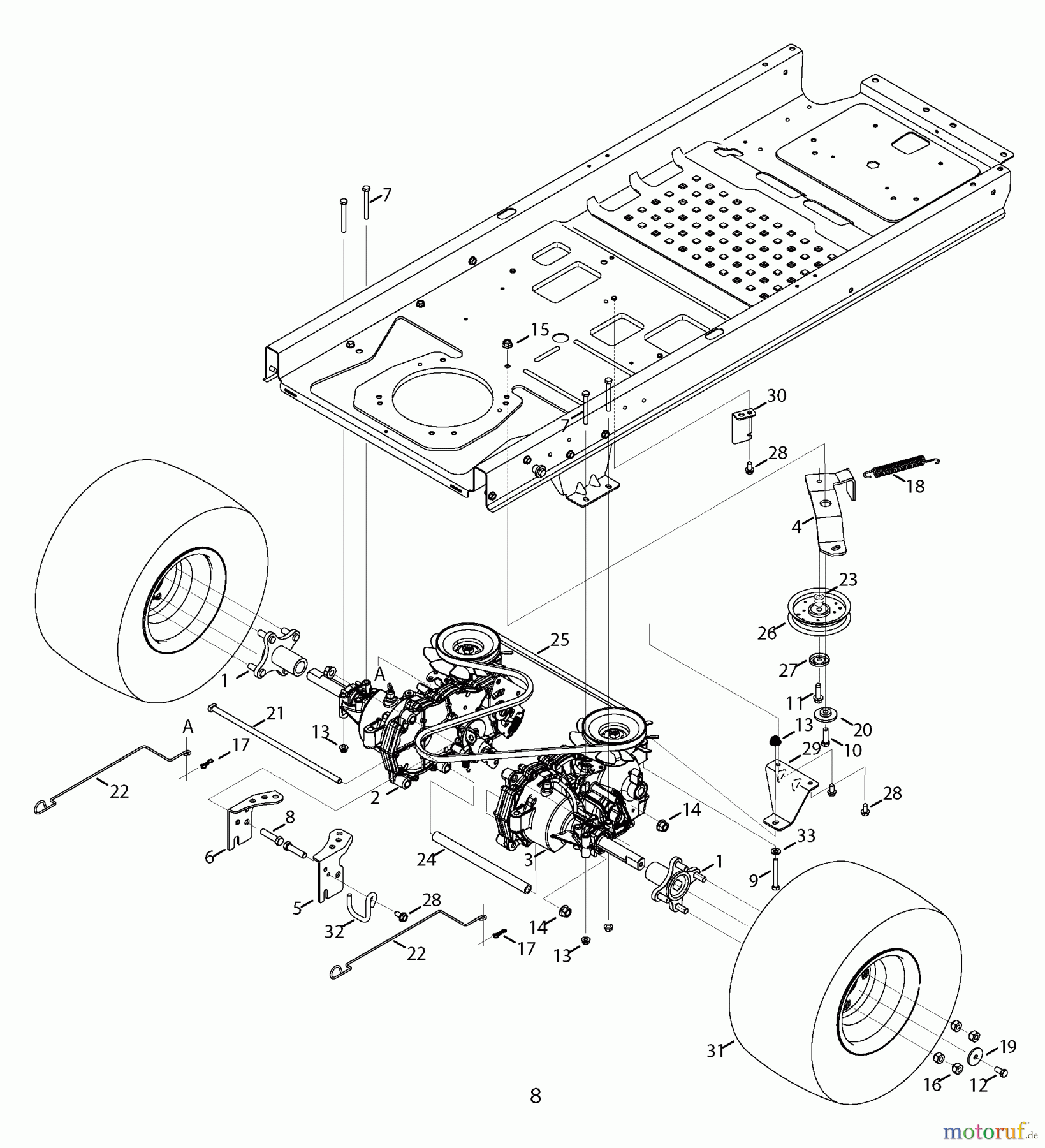  CRAFTSMAN Divers ZERO-TURN MOWER 247.204190 Seite 10