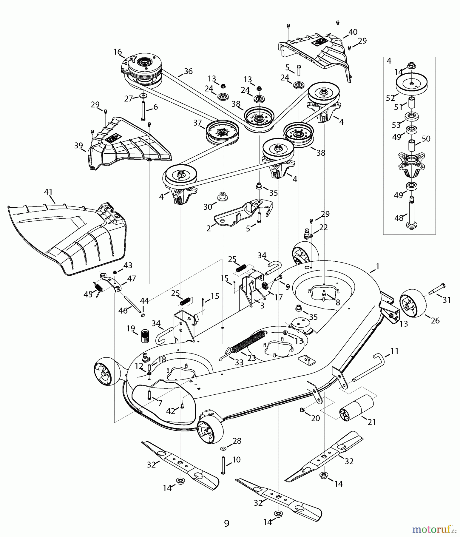 CRAFTSMAN Divers ZERO-TURN MOWER 247.204191 Seite 10