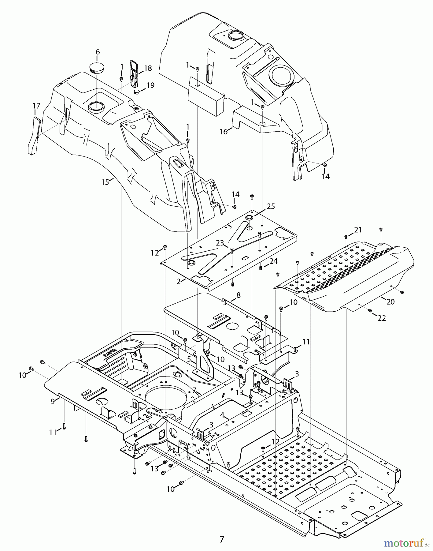 CRAFTSMAN Divers ZERO-TURN MOWER 247.204240 Seite 8