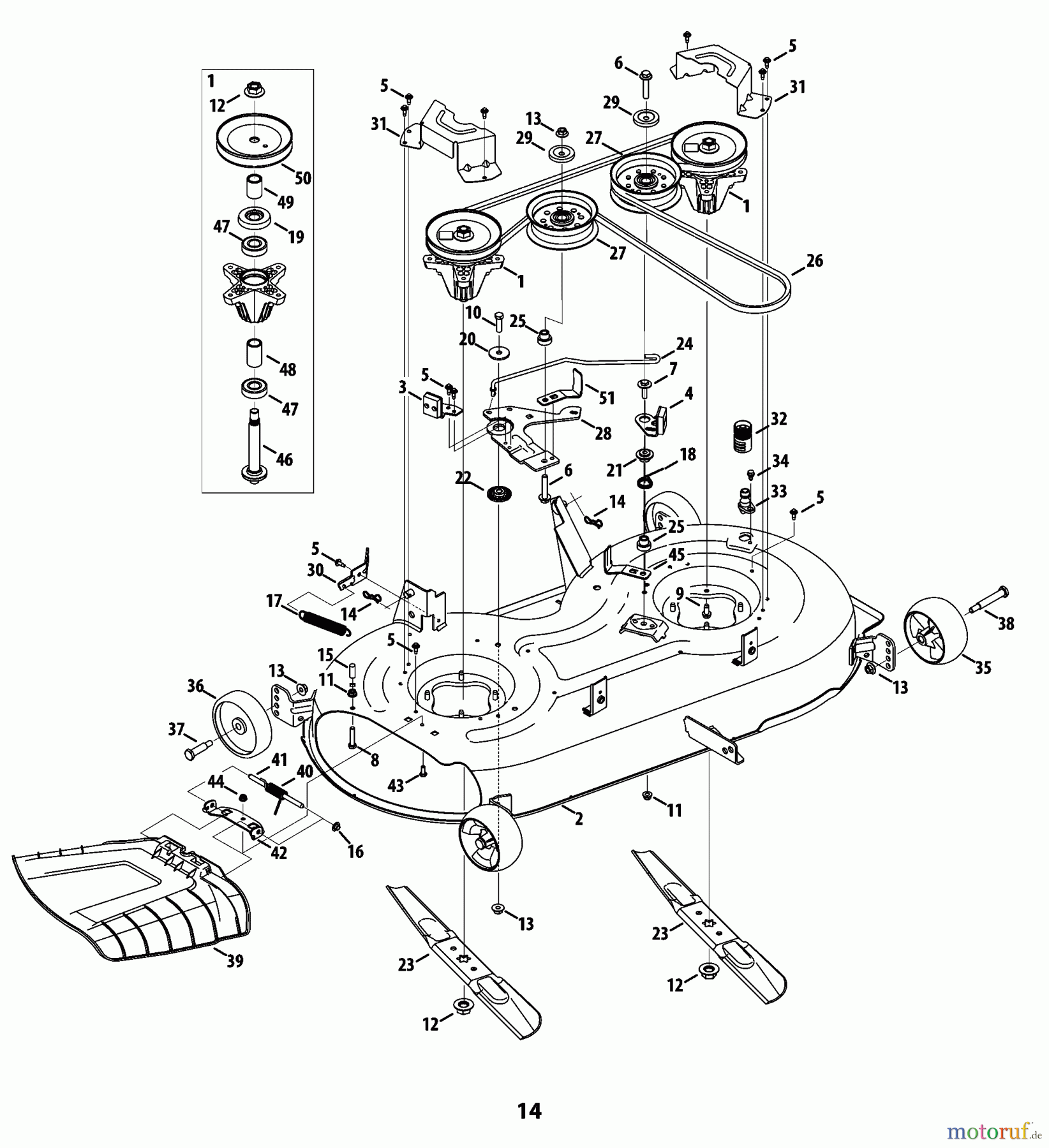 CRAFTSMAN Divers RASENTRAKTOR 247.270380 Seite 4