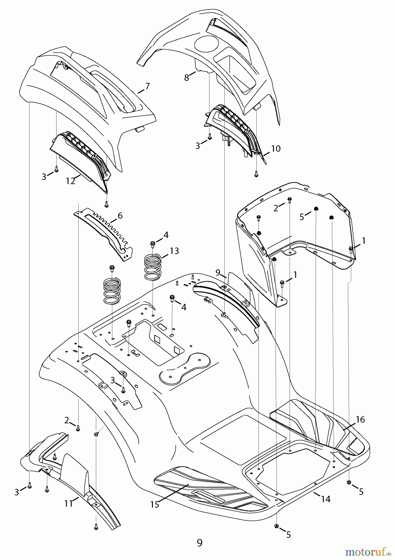  CRAFTSMAN Divers AUFSITZMÄHER 247.204430 Seite 16