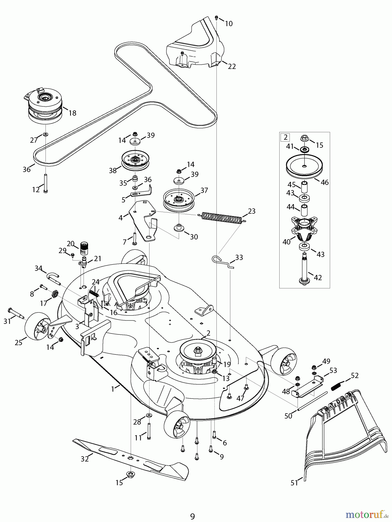 CRAFTSMAN Divers ZERO-TURN MOWER 247.204460 Seite 11