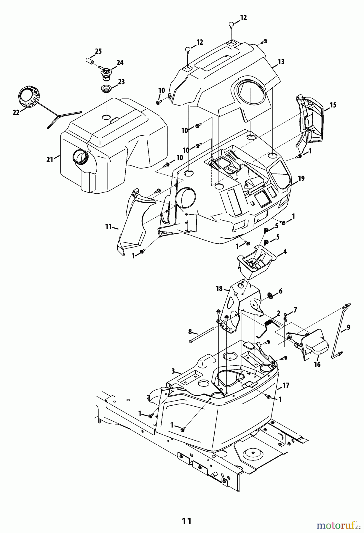  CRAFTSMAN Divers RASENTRAKTOR 247.270470 Seite 14