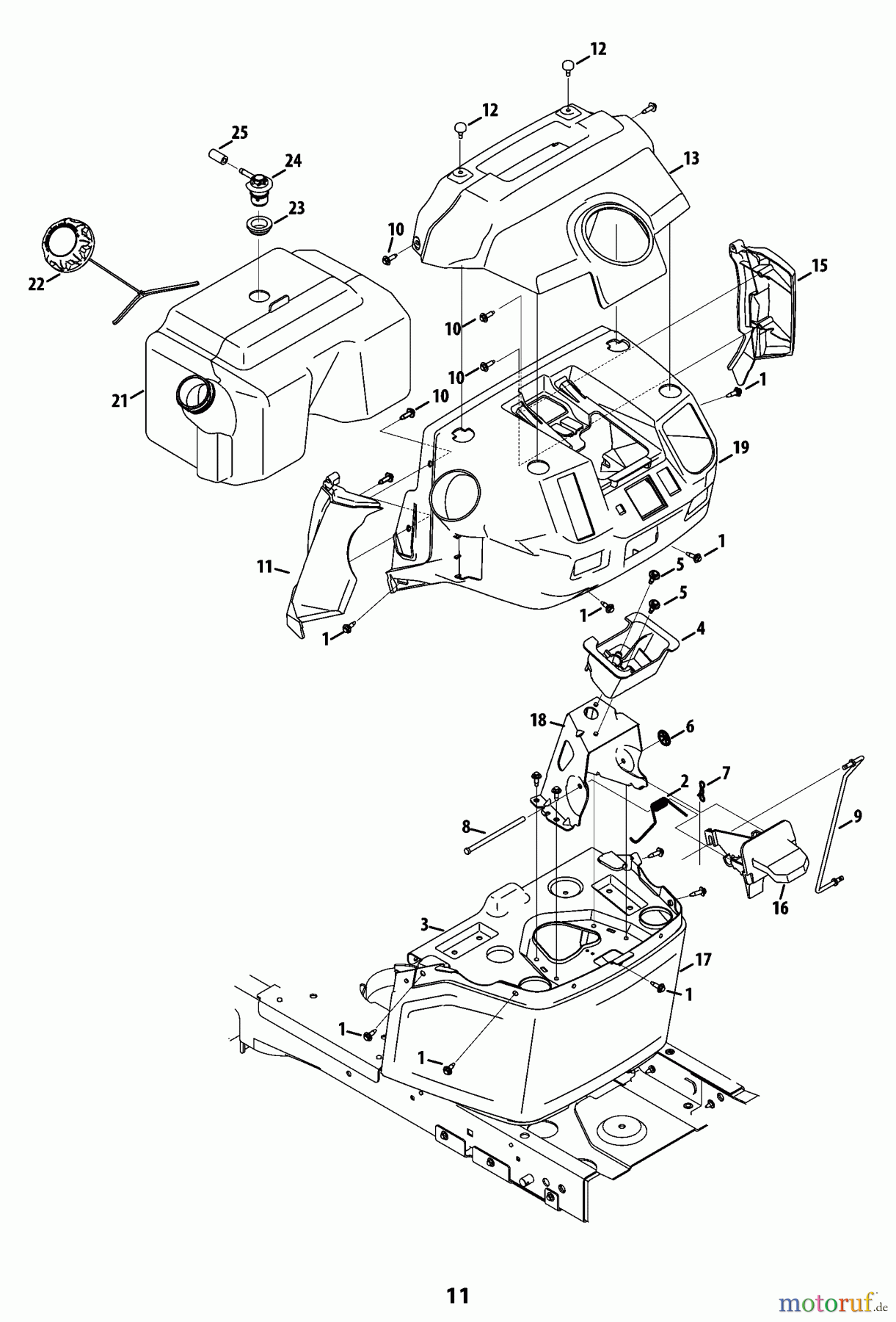 CRAFTSMAN Divers RASENTRAKTOR 247.27044 Seite 14