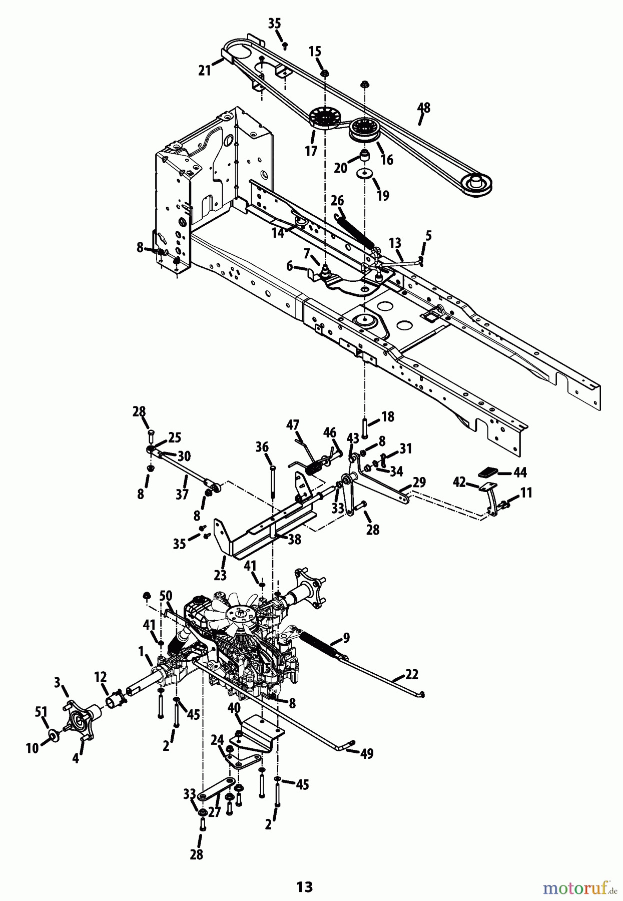  CRAFTSMAN Divers RASENTRAKTOR 247.270480 Seite 13