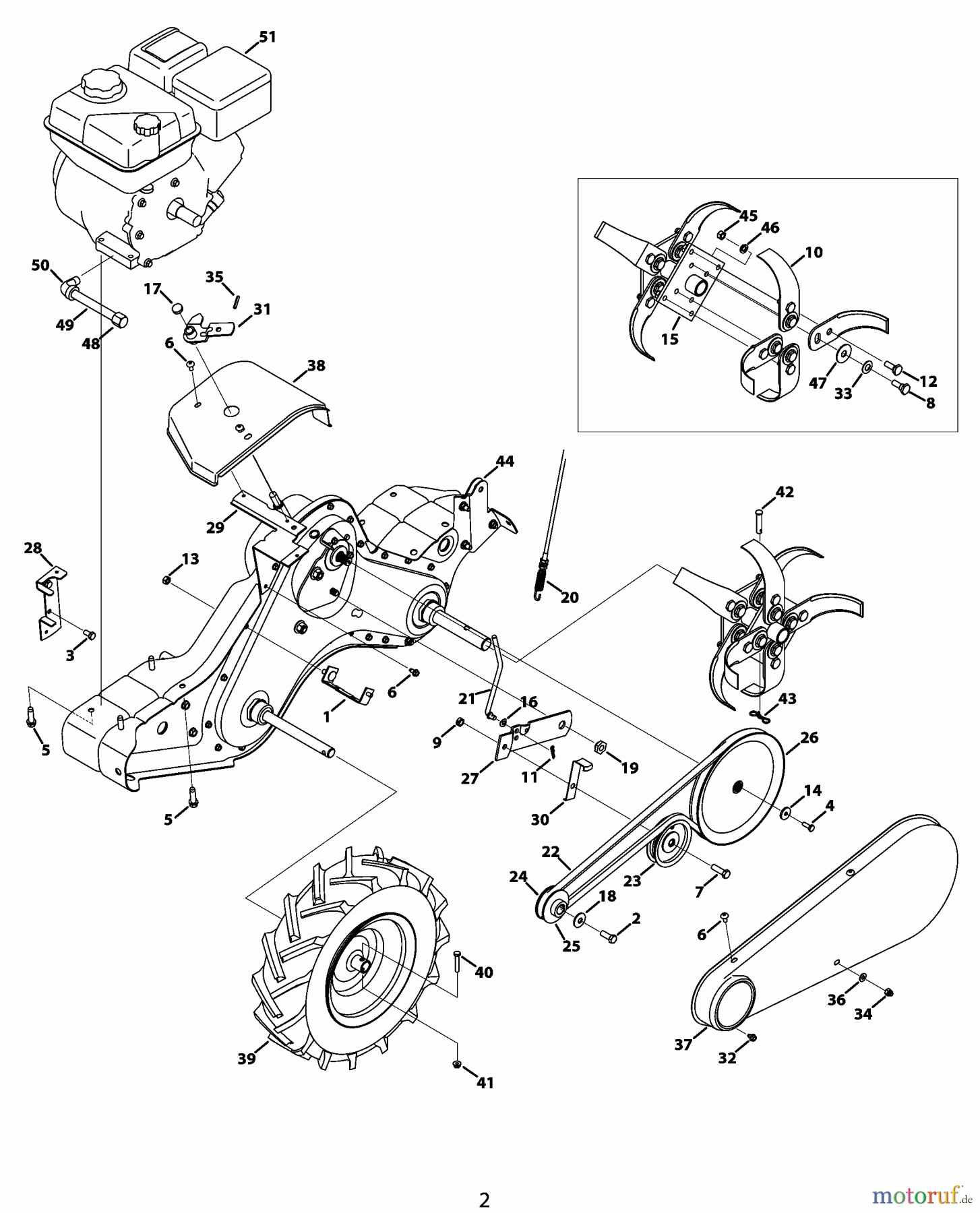 CRAFTSMAN Divers REAR TILLER 247.299320 Seite 9