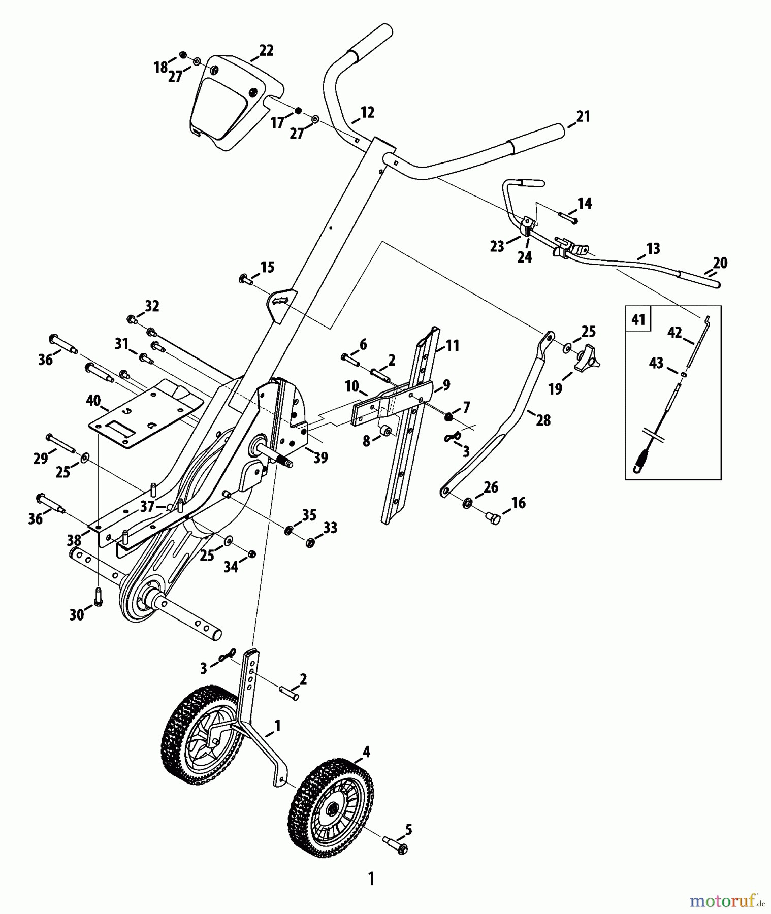 CRAFTSMAN Divers FRONT TINE TILLER 247.29934 Seite 1
