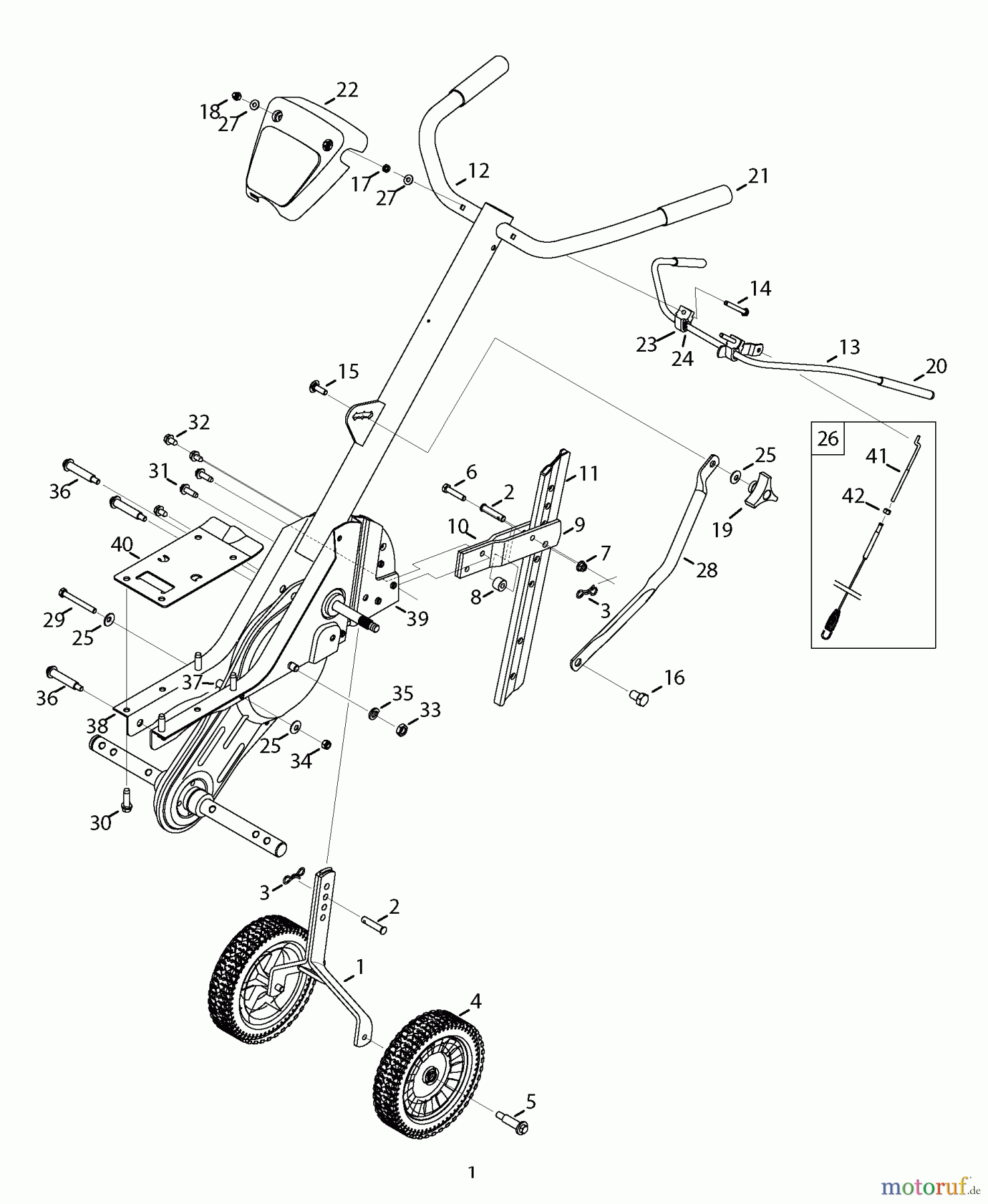 CRAFTSMAN Divers FRONT TINE TILLER 247.299341 Seite 1