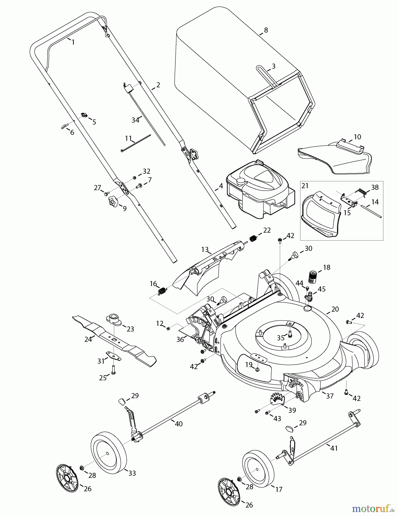 CRAFTSMAN Divers RASENMÄHER 247.370310 Seite 2