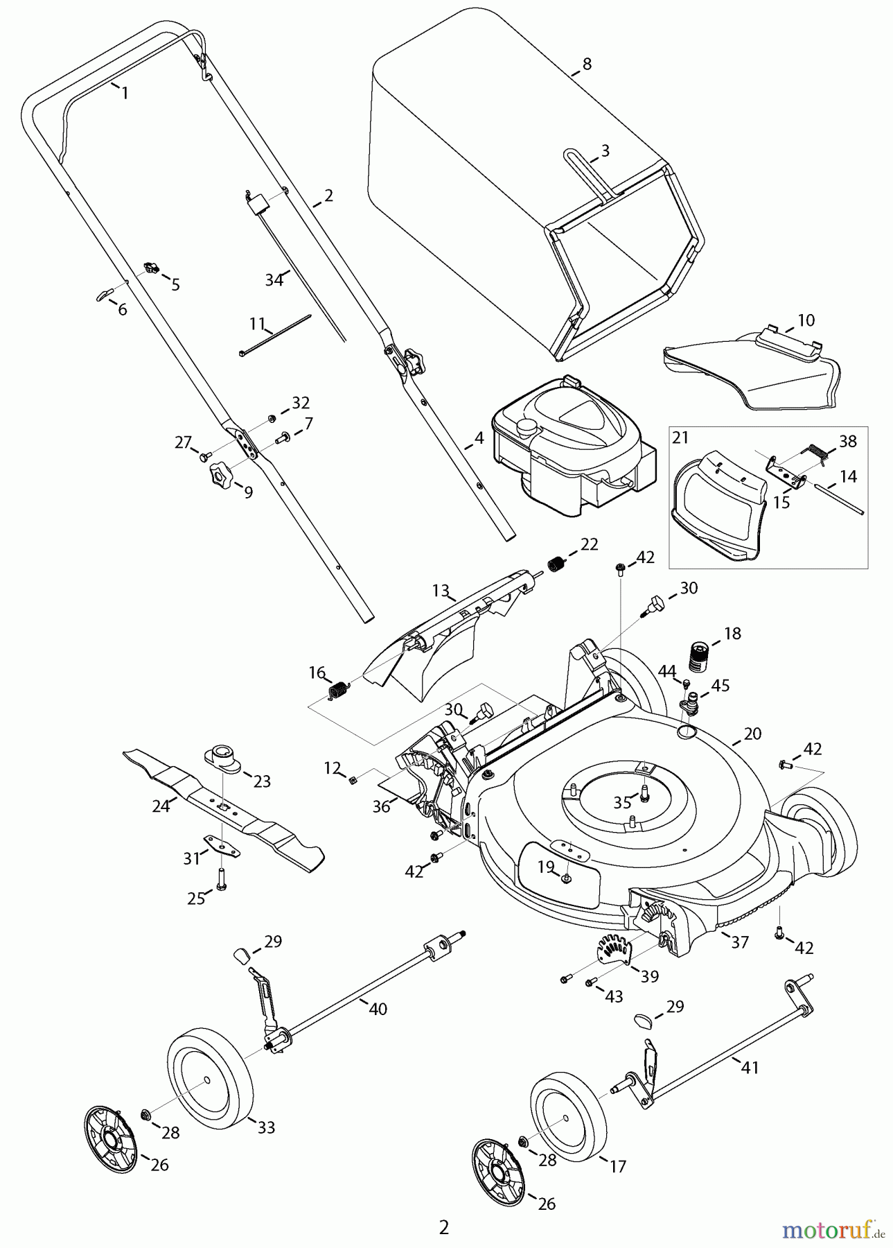 CRAFTSMAN Divers RASENMAHER 247.370311 Seite 2