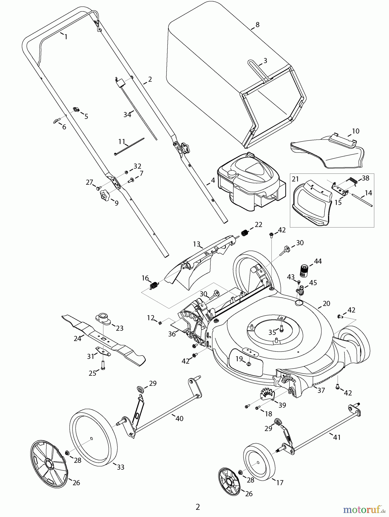 CRAFTSMAN Divers RASENMÄHER 247.370341 Seite 2