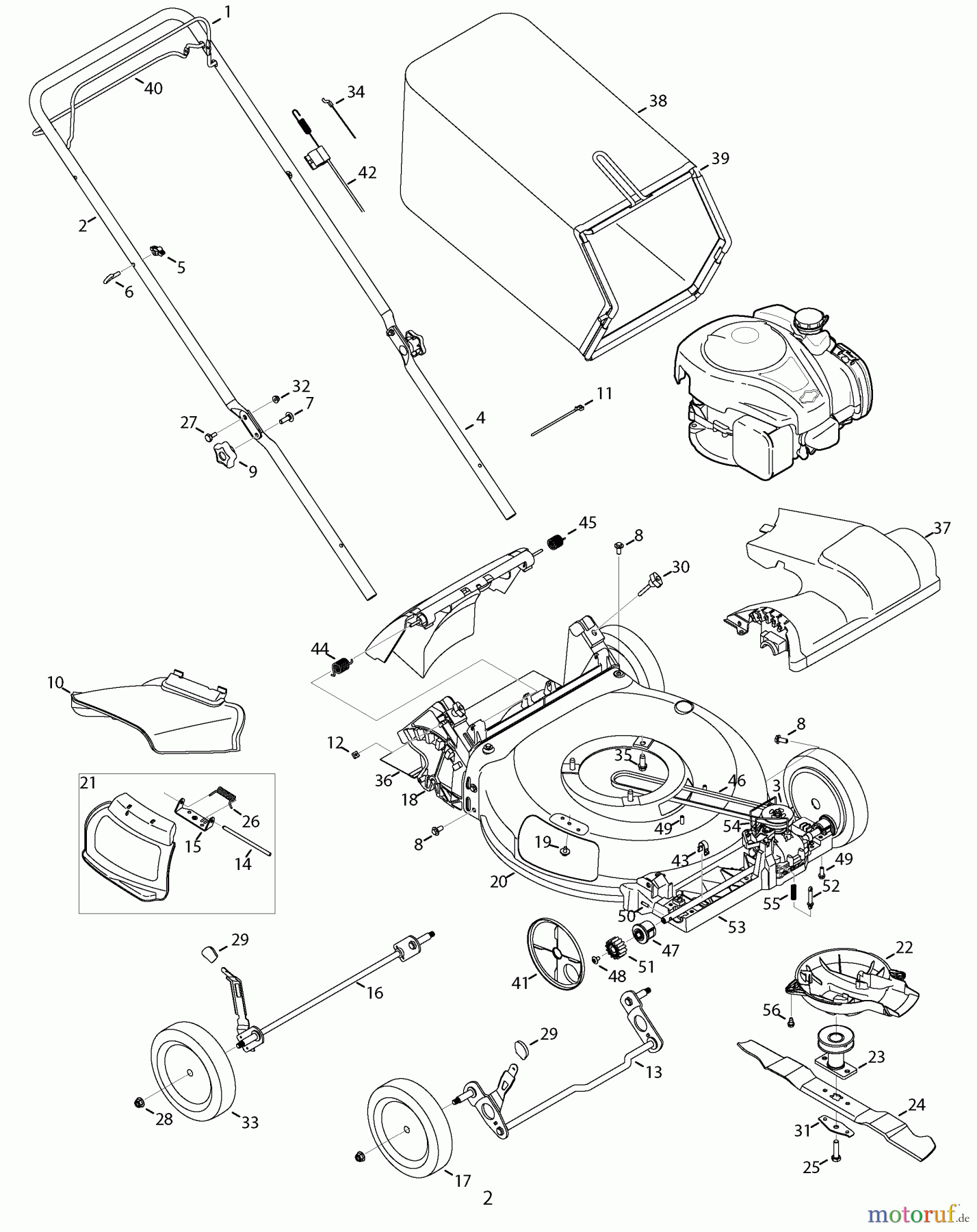  CRAFTSMAN Divers RASENMÄHER 247.374401 Seite 2