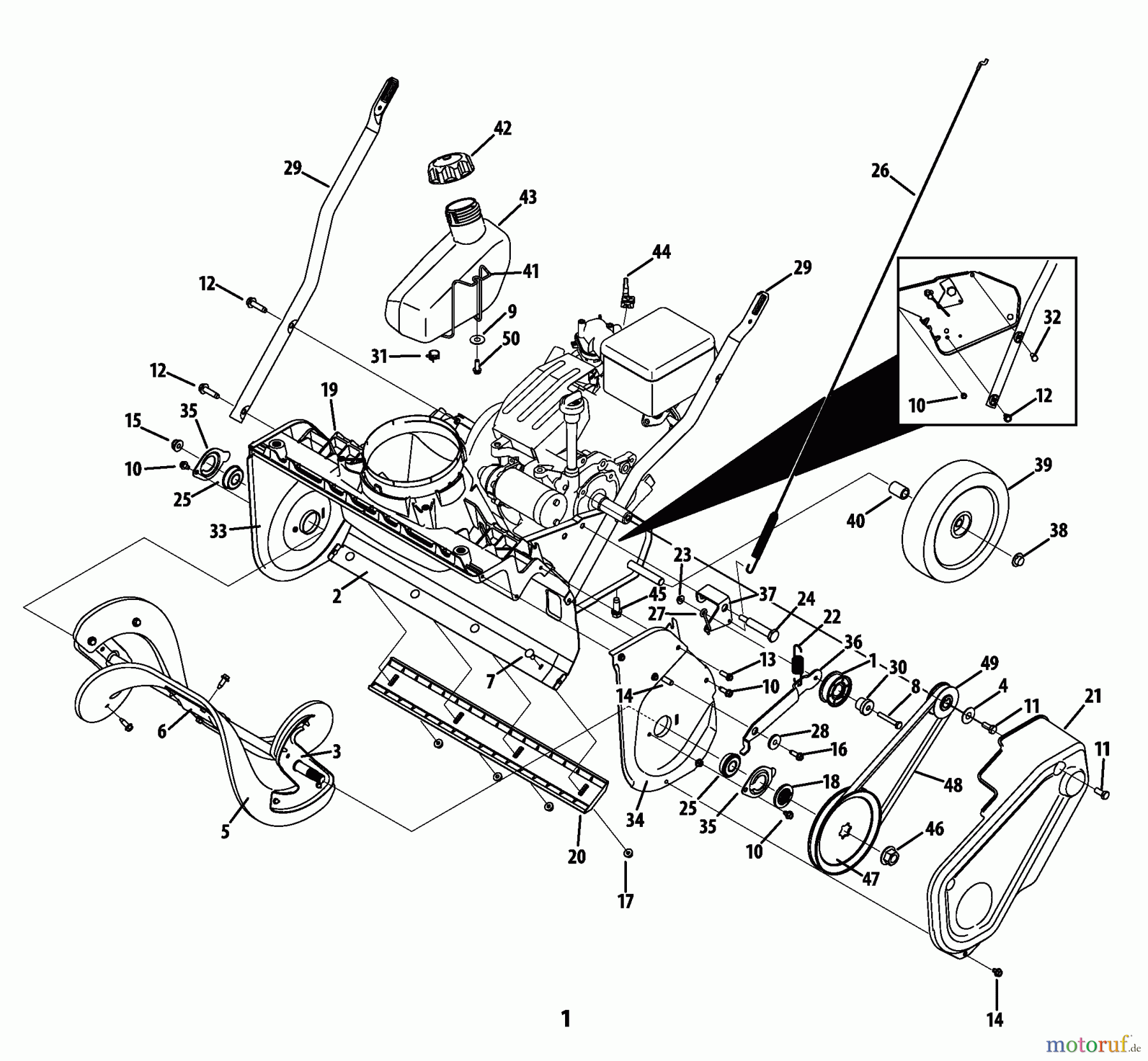CRAFTSMAN Divers SNOWTHROWER 247.887802 Seite 1