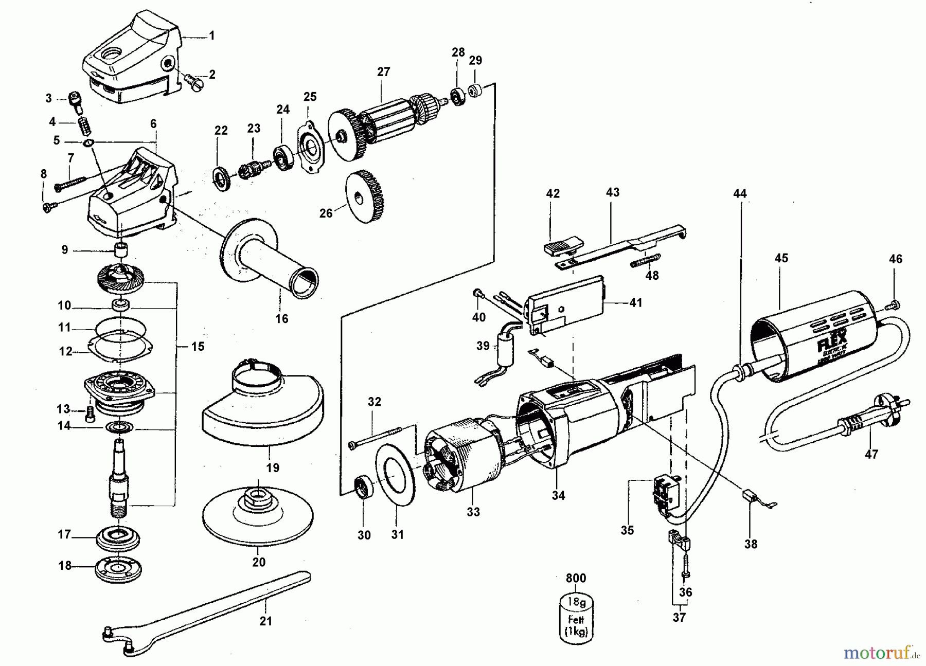 OEM Black und Decker Divers ANGLE GRINDER VAR SP L1506VR Seite 1