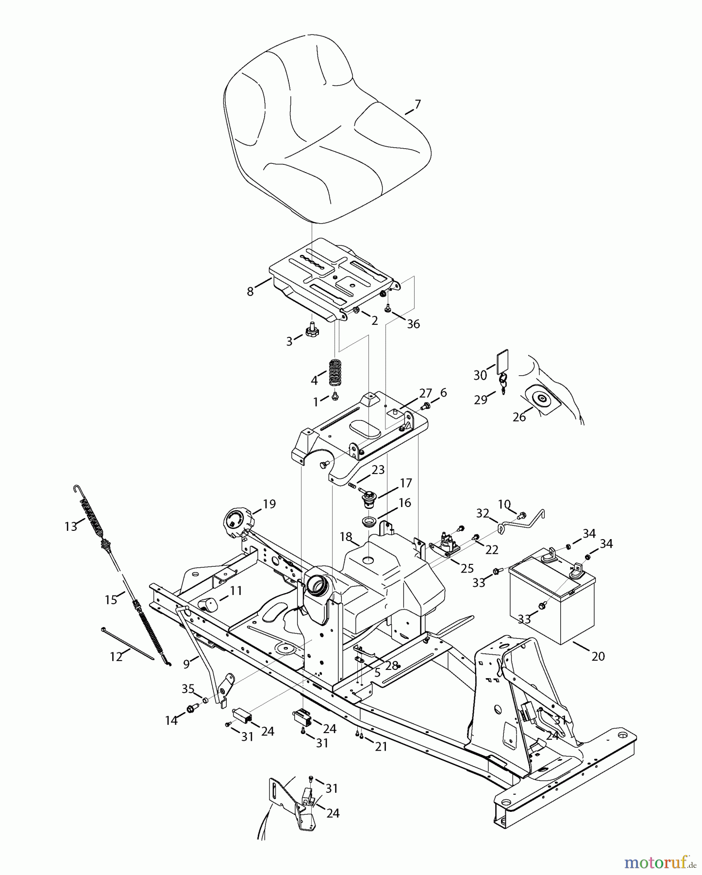  CRAFTSMAN Divers 420CC 30IN MOWER 247.299000 Seite 4