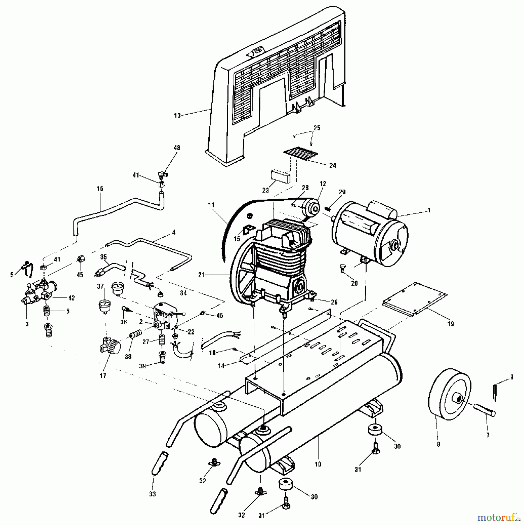 OEM Black und Decker Divers A 2.0HP 8G WB OL 1STG 120 SDS2E8DCD Seite 1