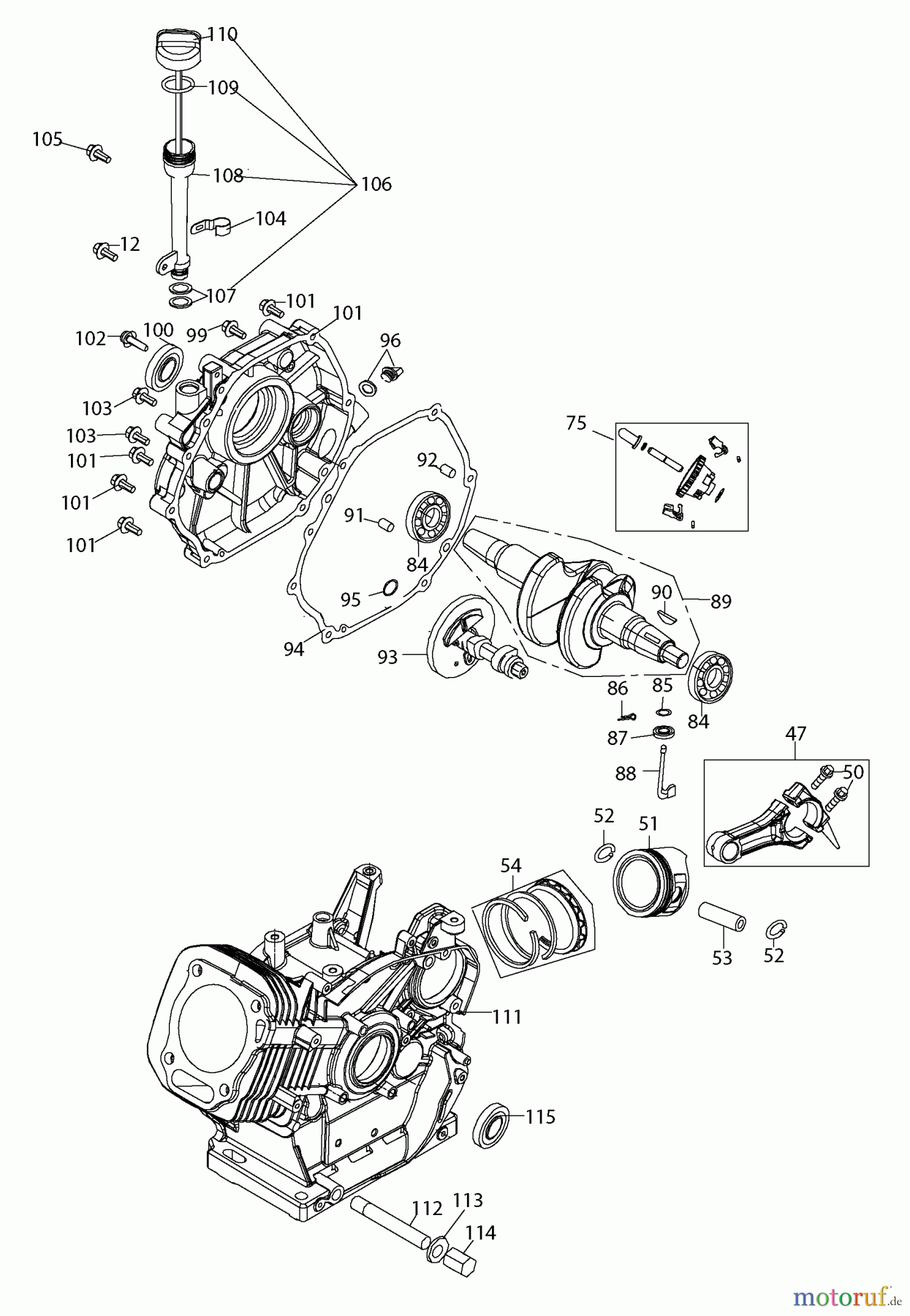  CRAFTSMAN Divers ENGINE 478-SUC Seite 3