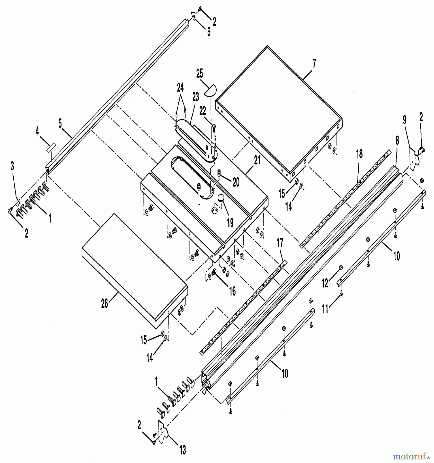 CRAFTSMAN Divers TISCH SAGEN 315.228590 Seite 8