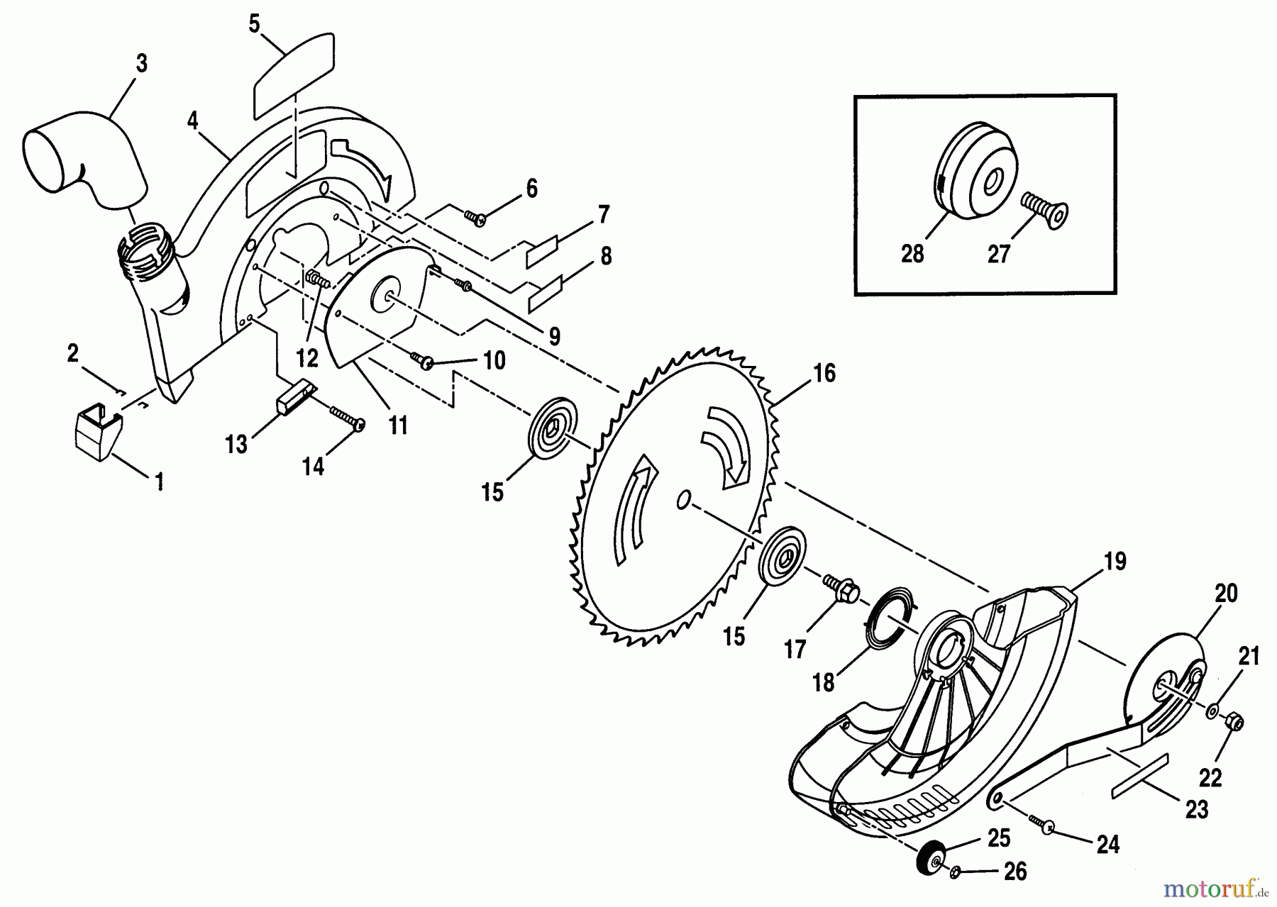  CRAFTSMAN Divers MITER SAW 315.243150 Seite 3
