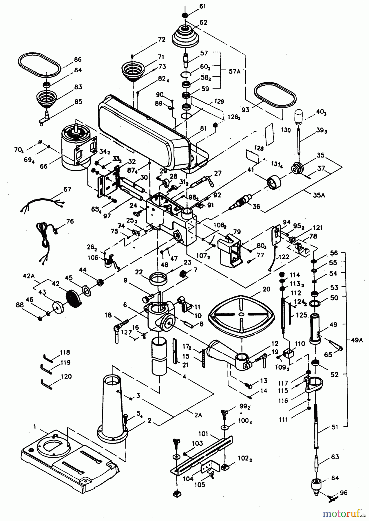CRAFTSMAN Divers 15 DRILL PRESS 137.273550 Seite 1