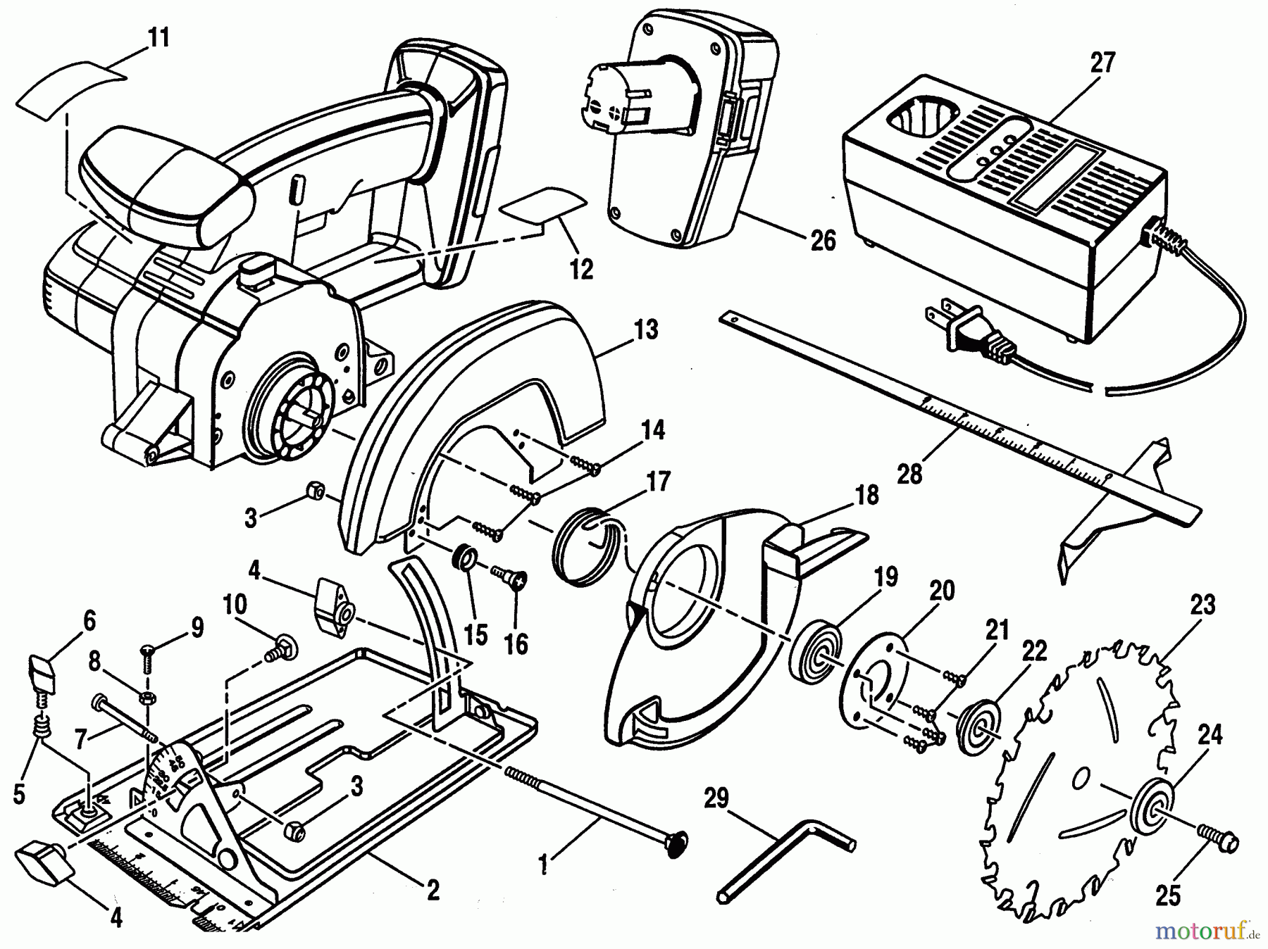 CRAFTSMAN Divers CORDLESS TRIM SAW 973.113121 Seite 1