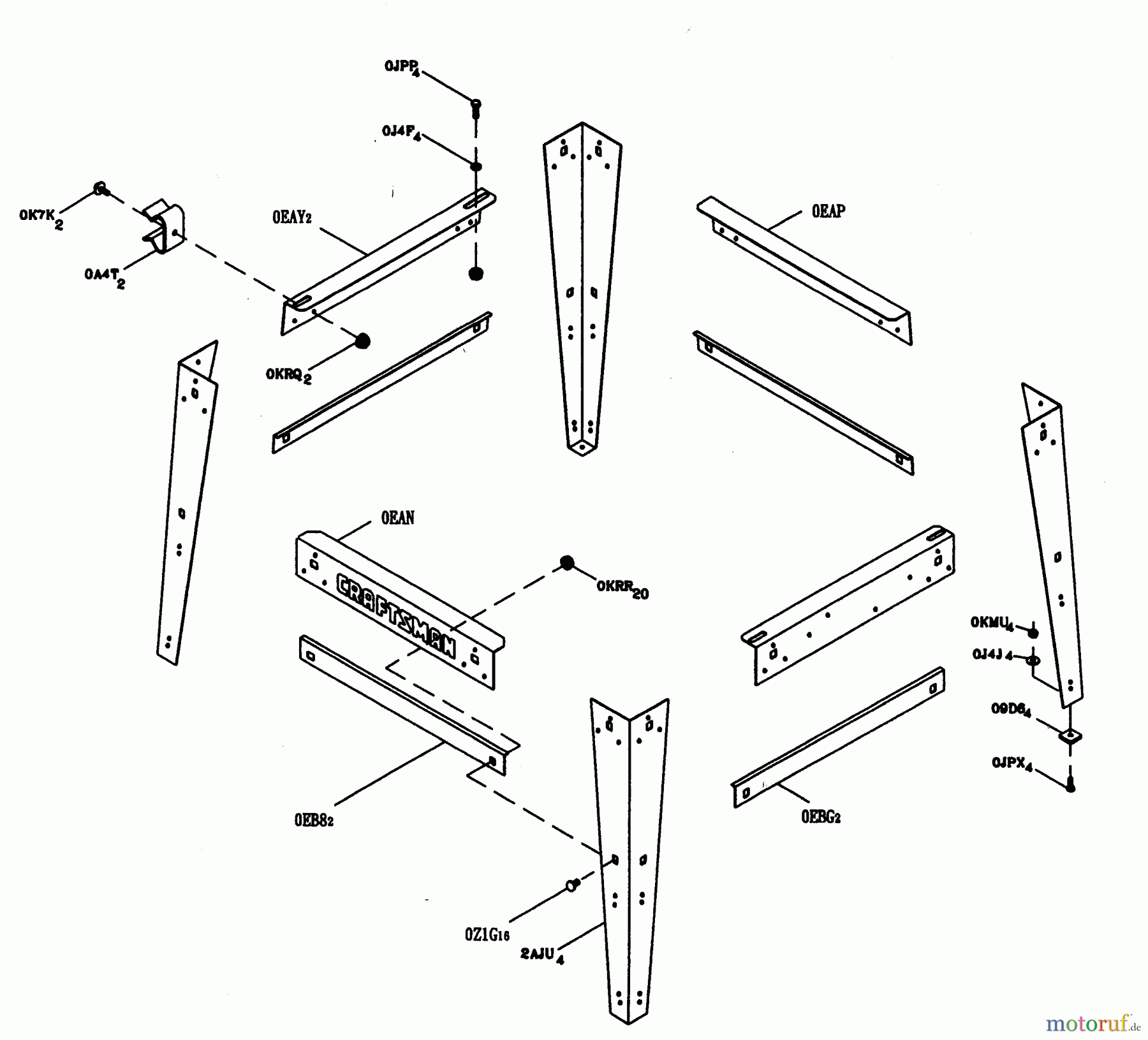 CRAFTSMAN Divers TISCH SAGEN 137.248840 Seite 2