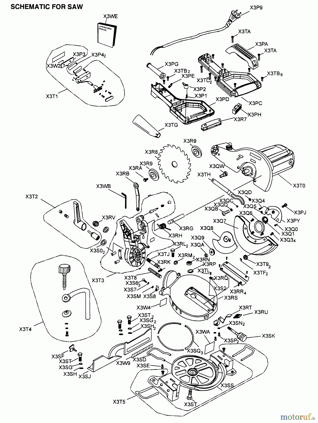 CRAFTSMAN Divers MITER SAW 137.212410 Seite 1