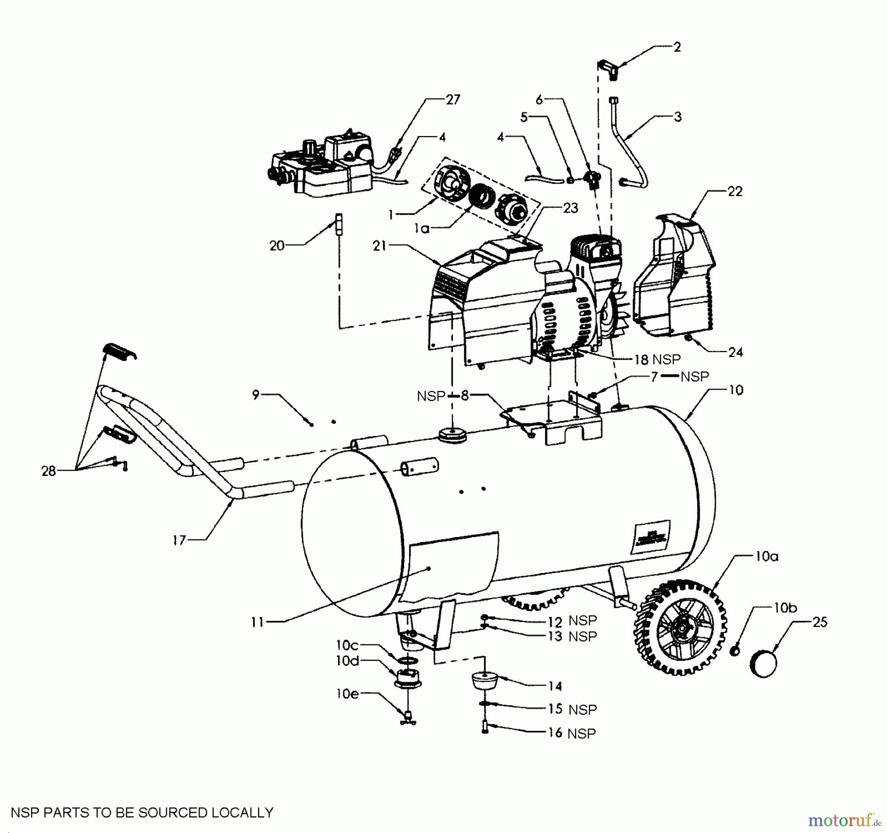 CRAFTSMAN Divers AIR COMPRESSOR 921.16473 Seite 1