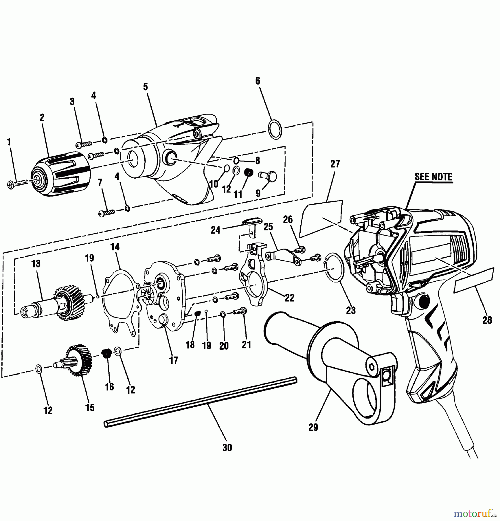  CRAFTSMAN Divers BOHRER 315.221371 Seite 1