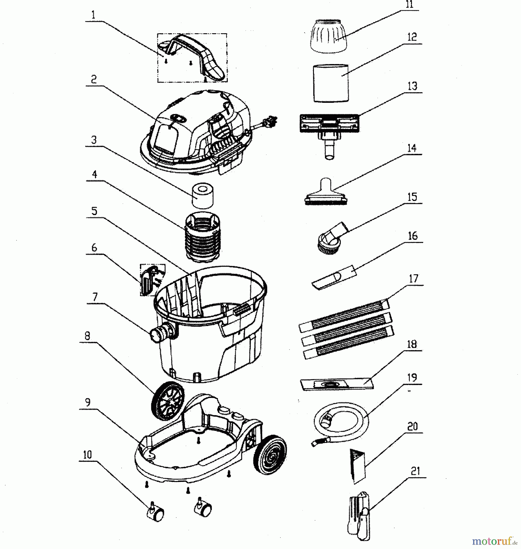  CRAFTSMAN Divers VACUUM 125.0467685-8 Seite 1